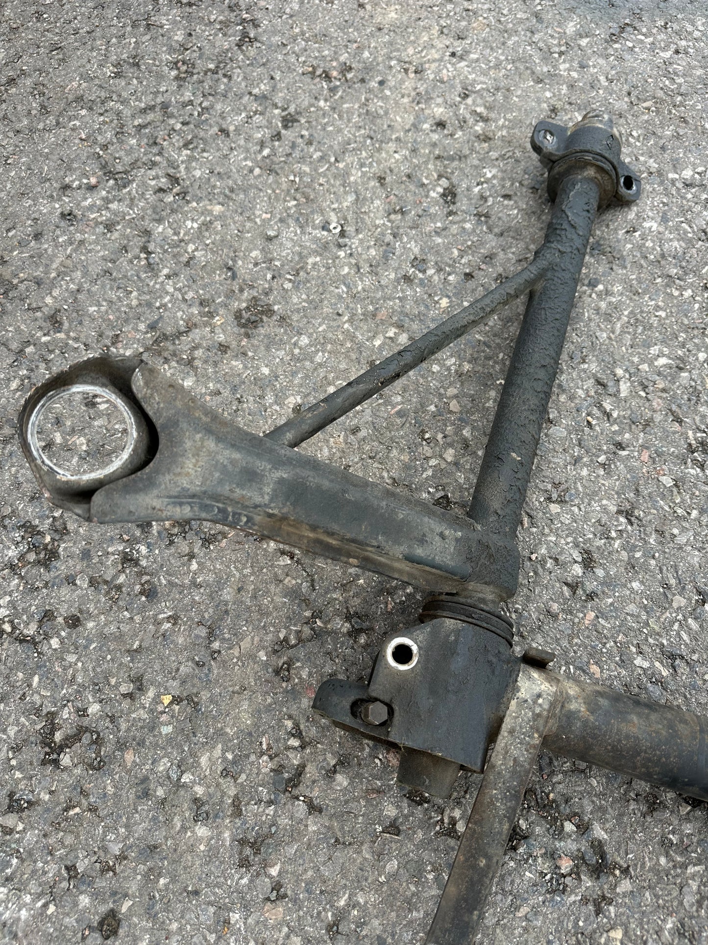 Genuine Porsche complete front axle for 911 (1972-77)