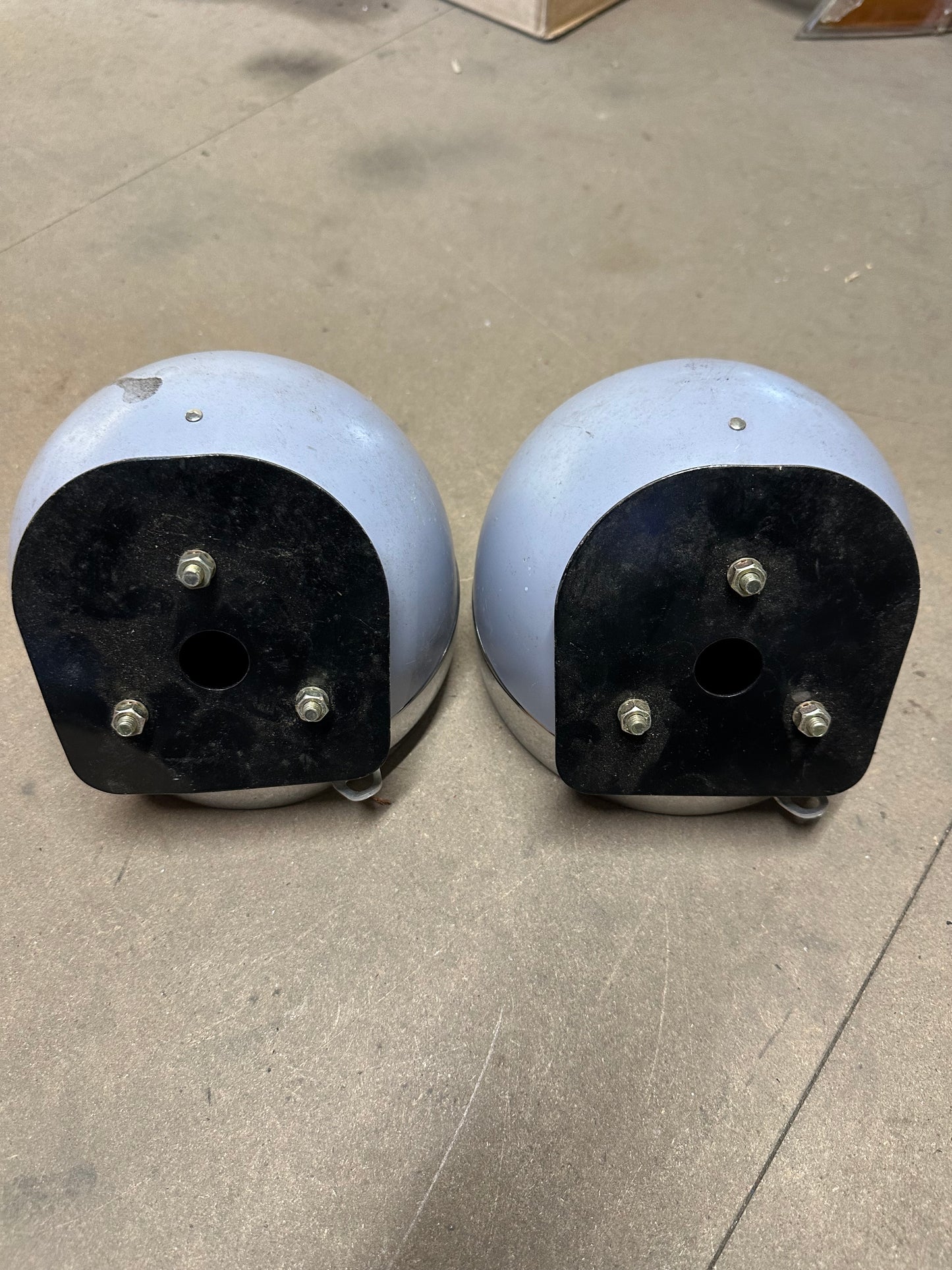NOS Cibié hood light housings