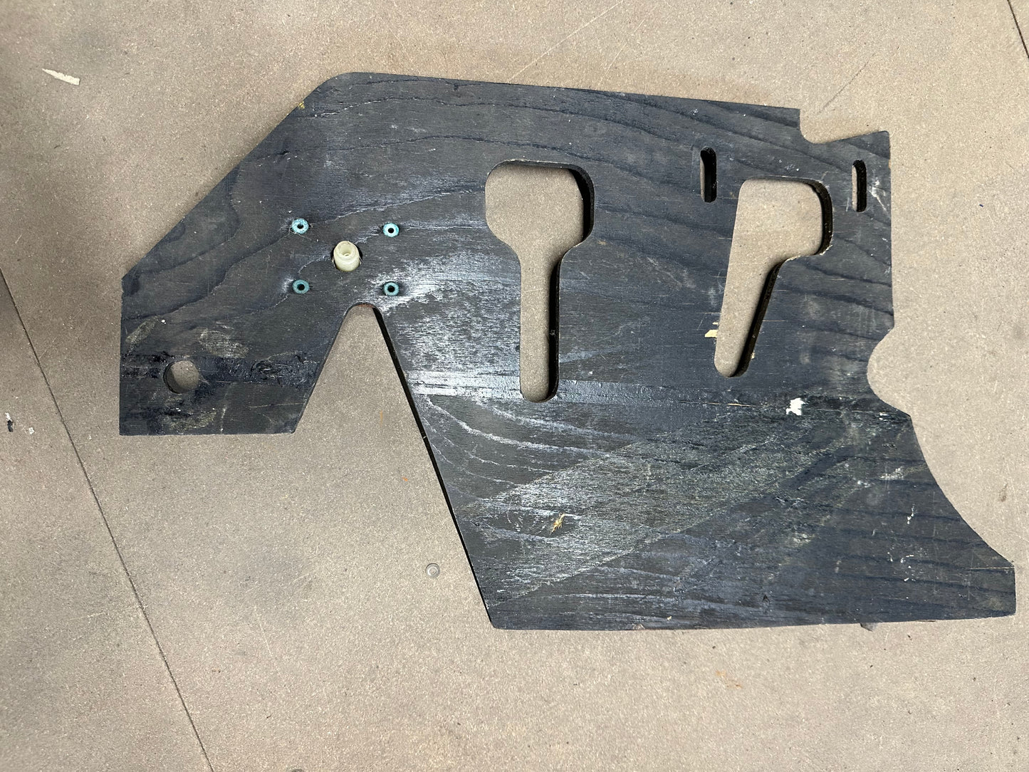 Porsche 914 pedal floor board (LHD), p/n 914.551.061.10