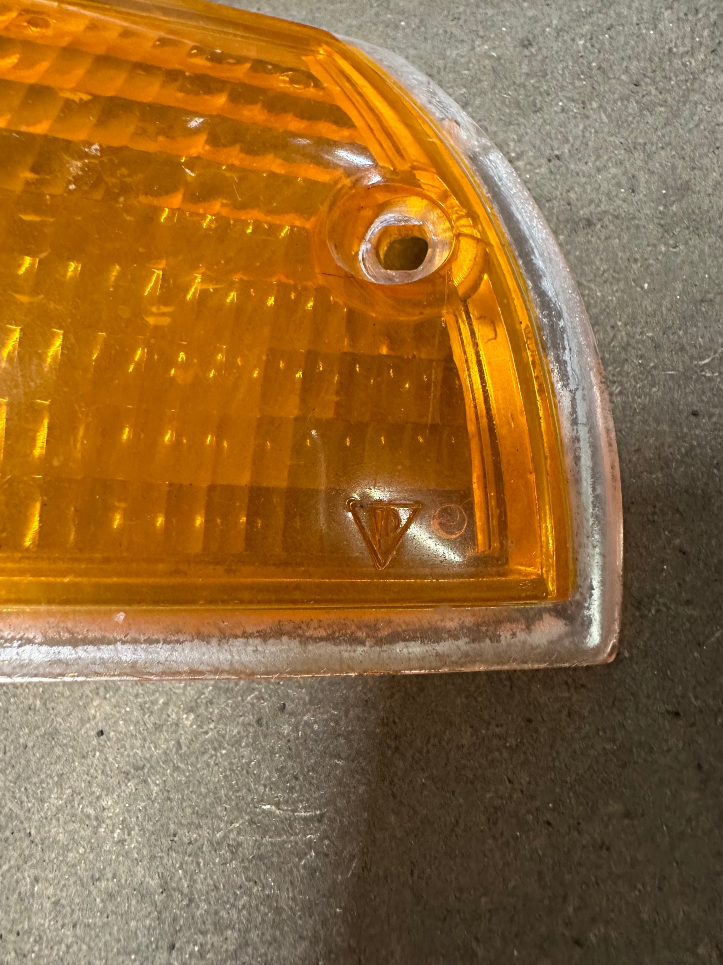 Set of front & rear turn indicator lenses (US) ‘69-‘72