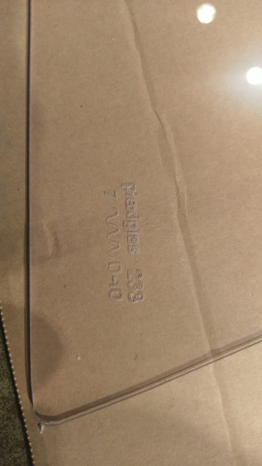 Complete NOS set of Plexiglas 233 windows for Porsche 911 (1965-1989)