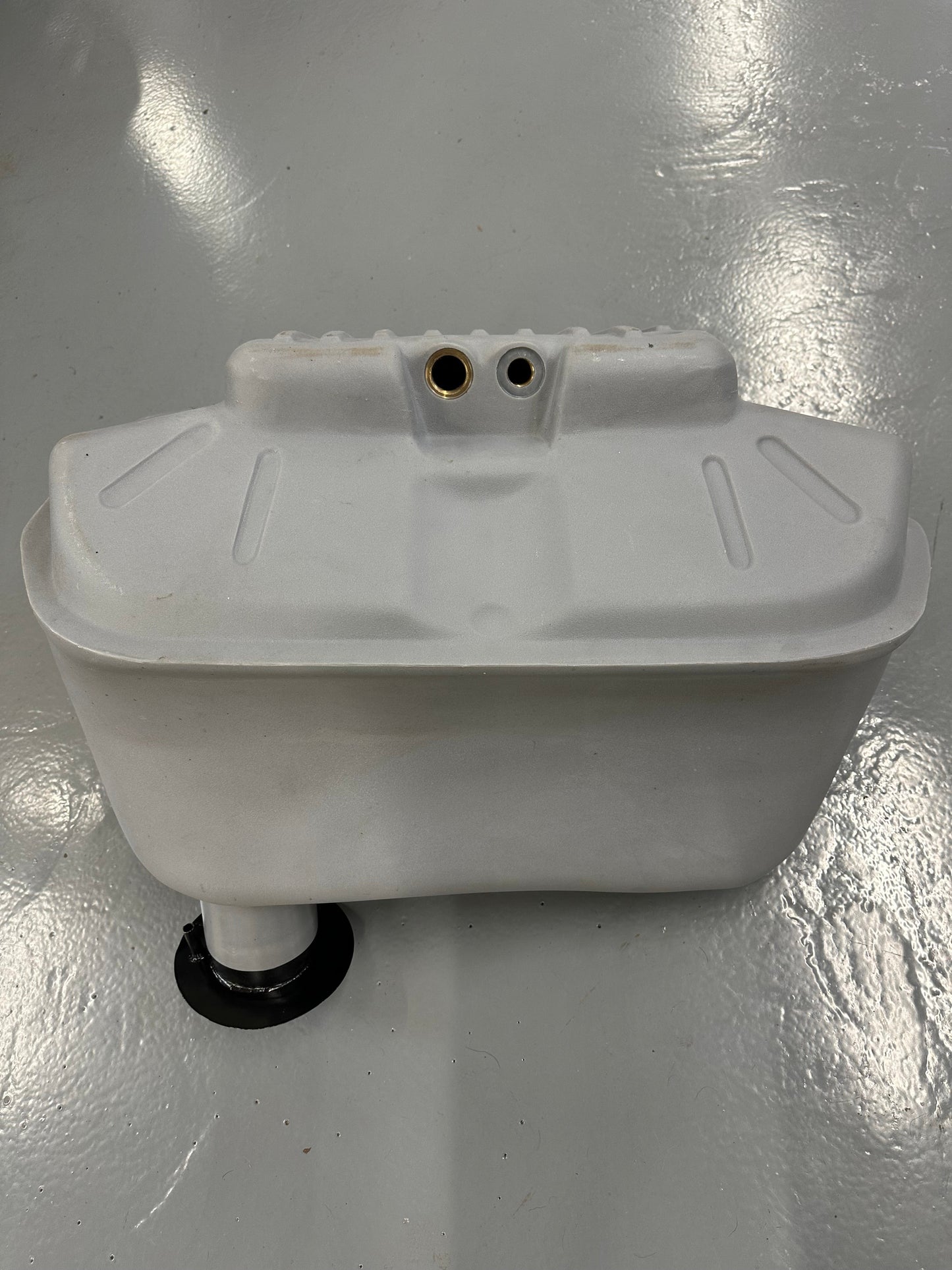 110l reproduction fuel tank with genuine Porsche 100l fuel sender, repro alu fuel cap & 'dog bowl' tank inlet