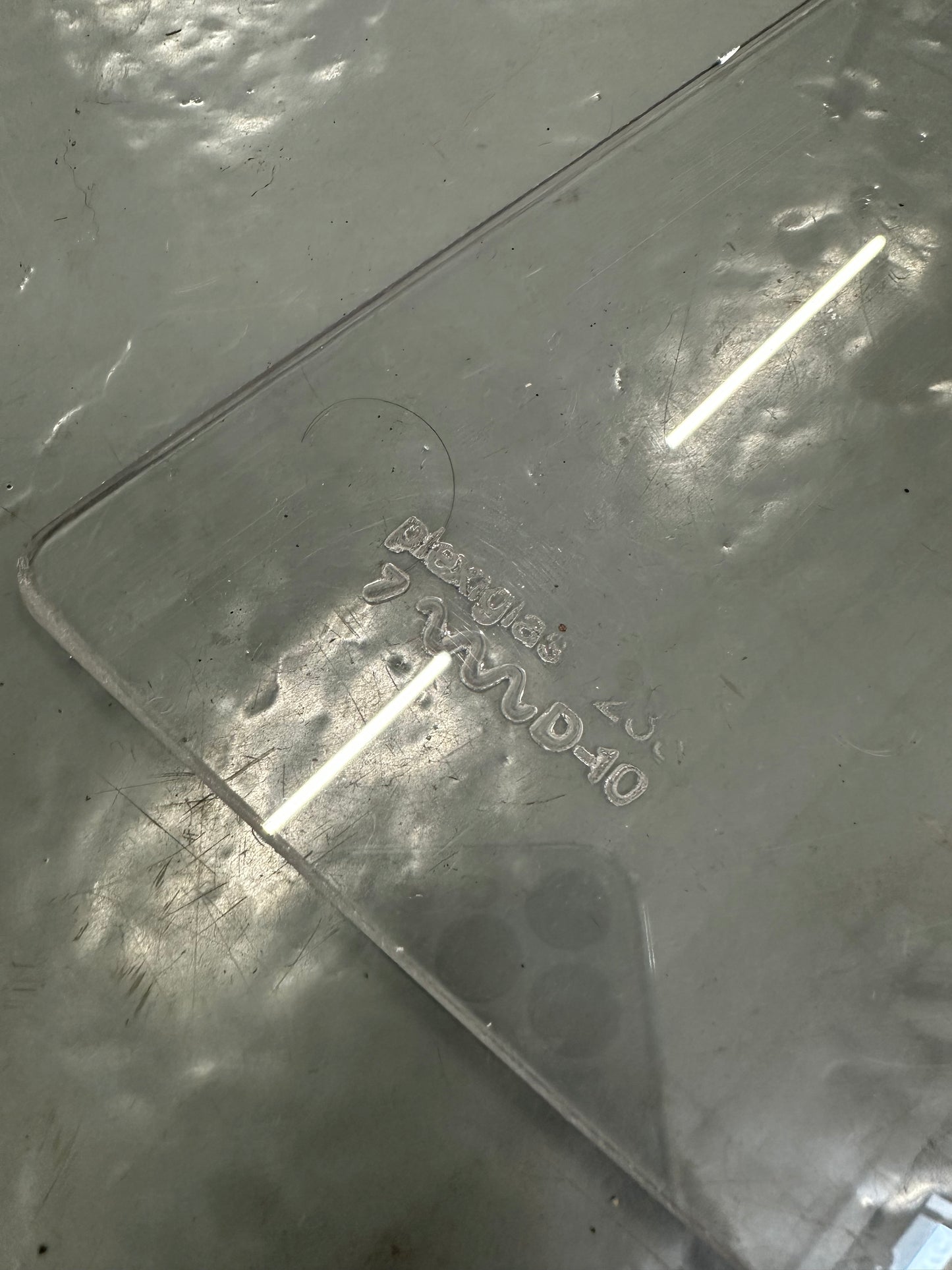 Complete NOS set of Plexiglas 233 windows for Porsche 911 (1965-1989)