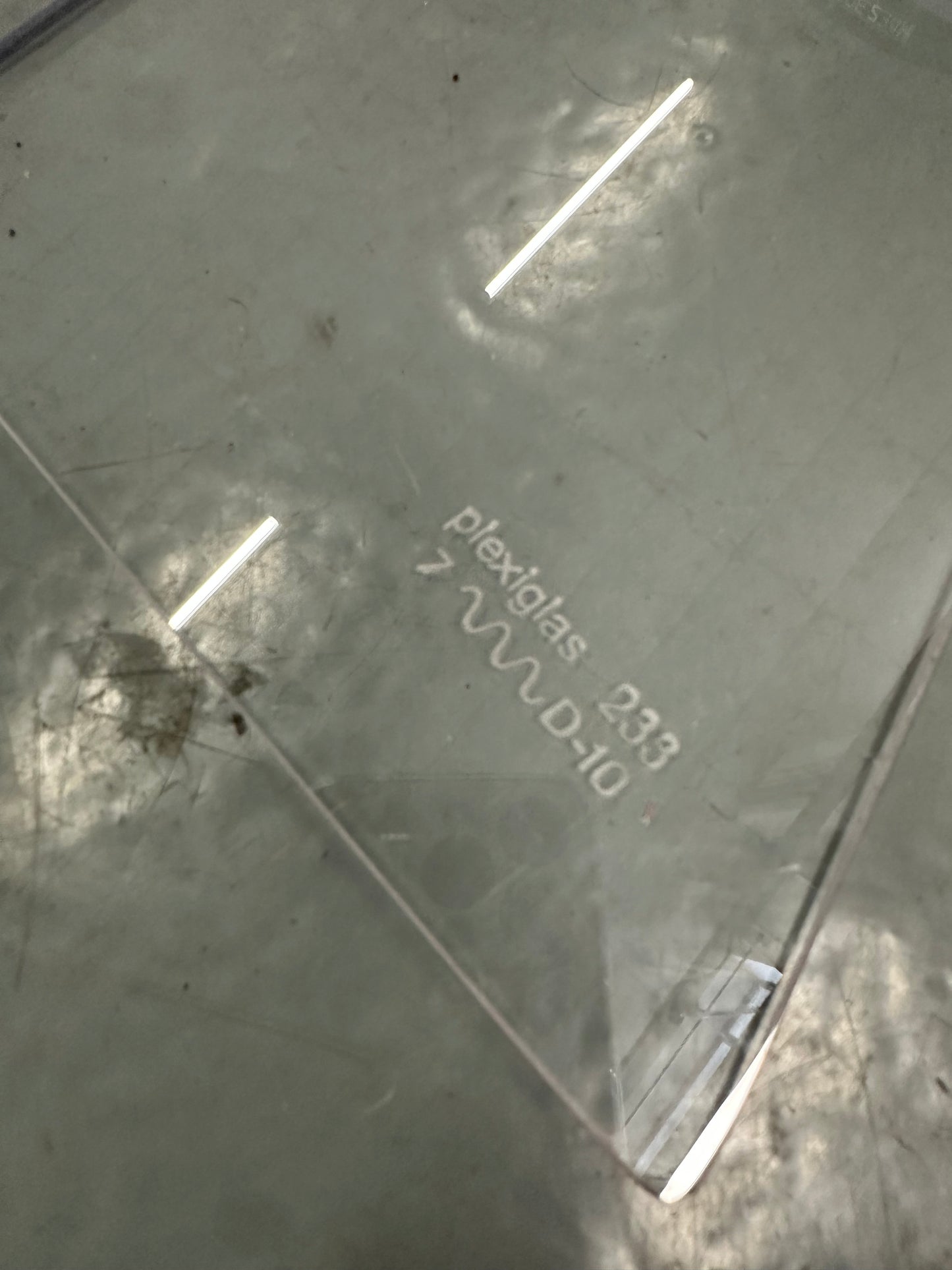 Complete NOS set of Plexiglas 233 windows for Porsche 911 (1965-1989)