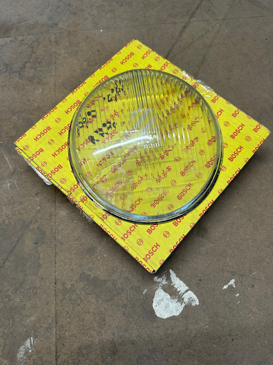 Bosch OEM H4 headlamp lens (RHD), p/n 911.631.102.02