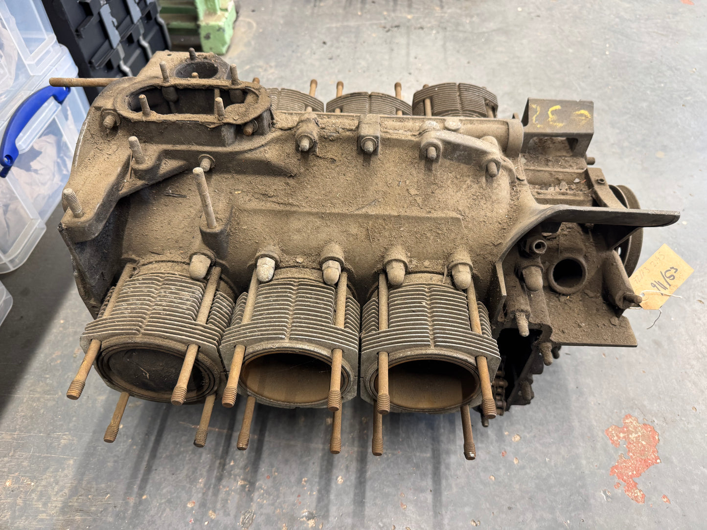 Porsche type 911/53 complete bottom end engine for 911 F-model 2.4S (1972 MY / MFI)