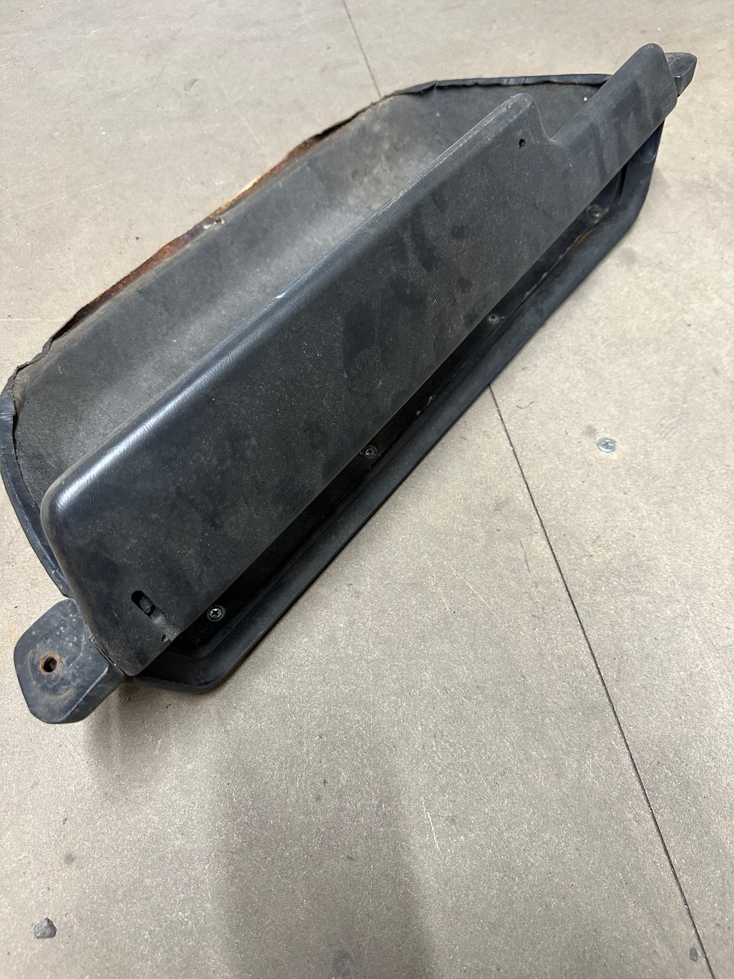 Door pocket & lid for Porsche 914 1970-76, p/n 914.555.021.09