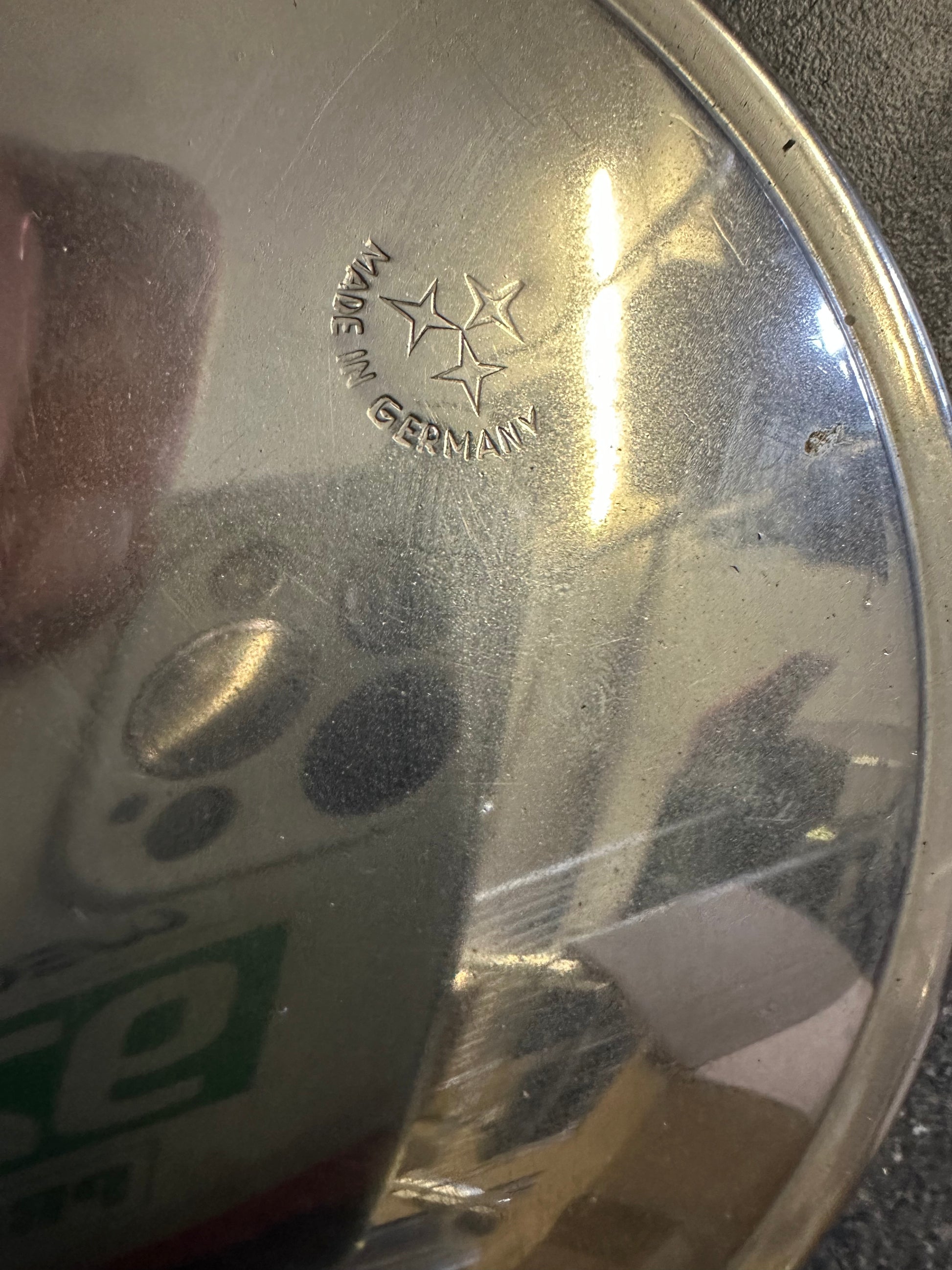 Genuine Porsche Durant outside mirror for Porsche 911/912 F-model (1969-72) with markings