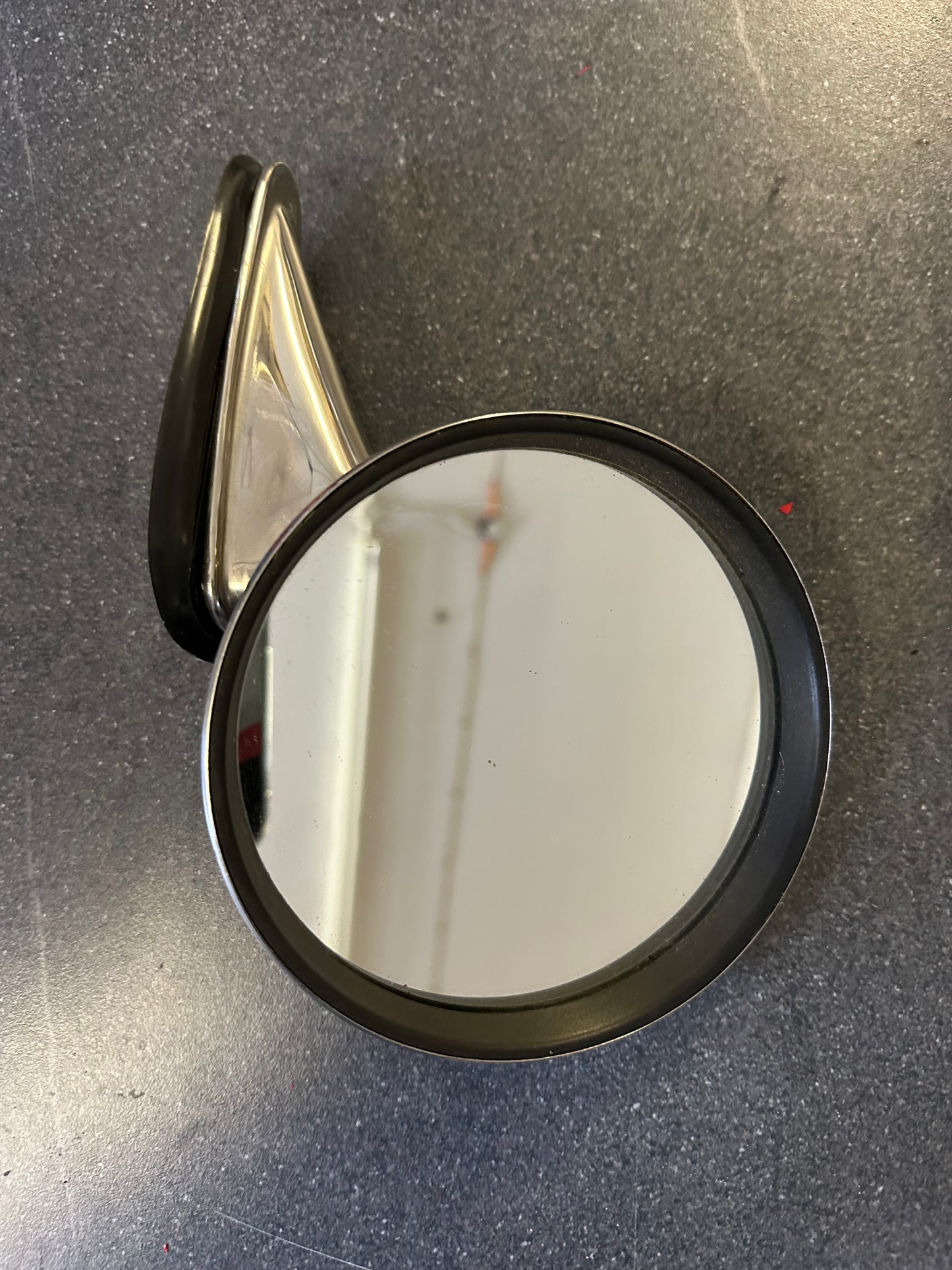 Genuine Porsche Durant outside mirror for Porsche 911/912 F-model (1969-72) with markings