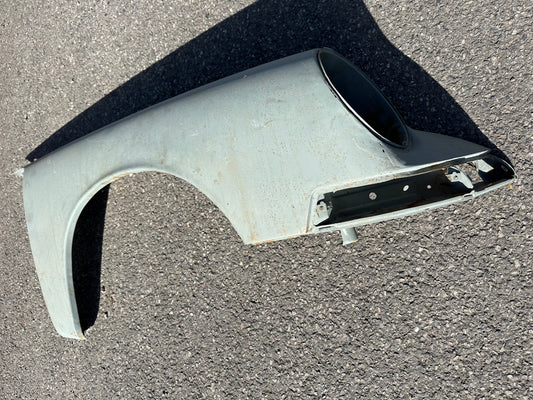 Genuine Porsche RH wing for 911 (F-model), light grey, RH, p/n 901.503.032.23