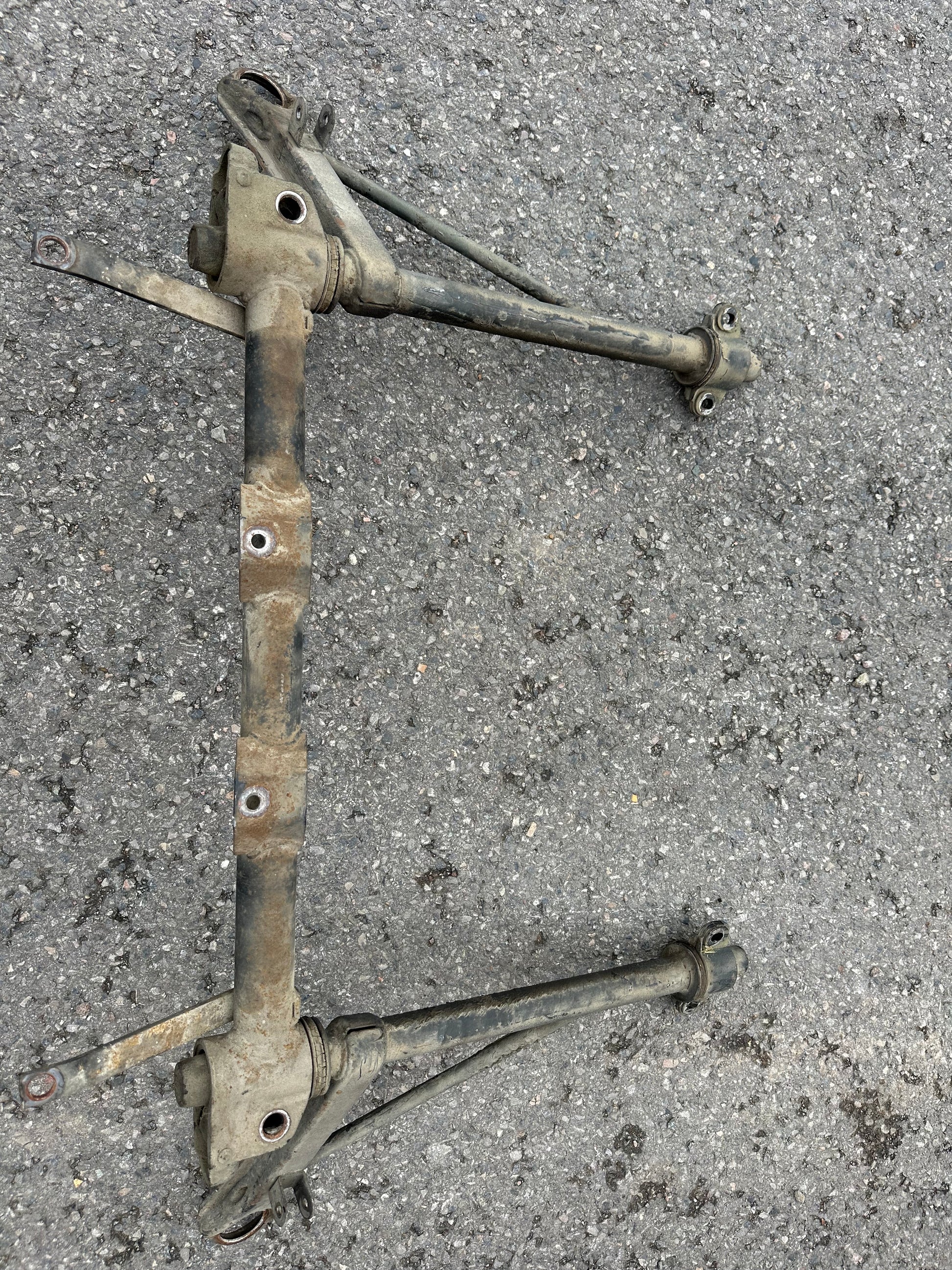 Genuine Porsche complete front axle for 911 (1972-77)