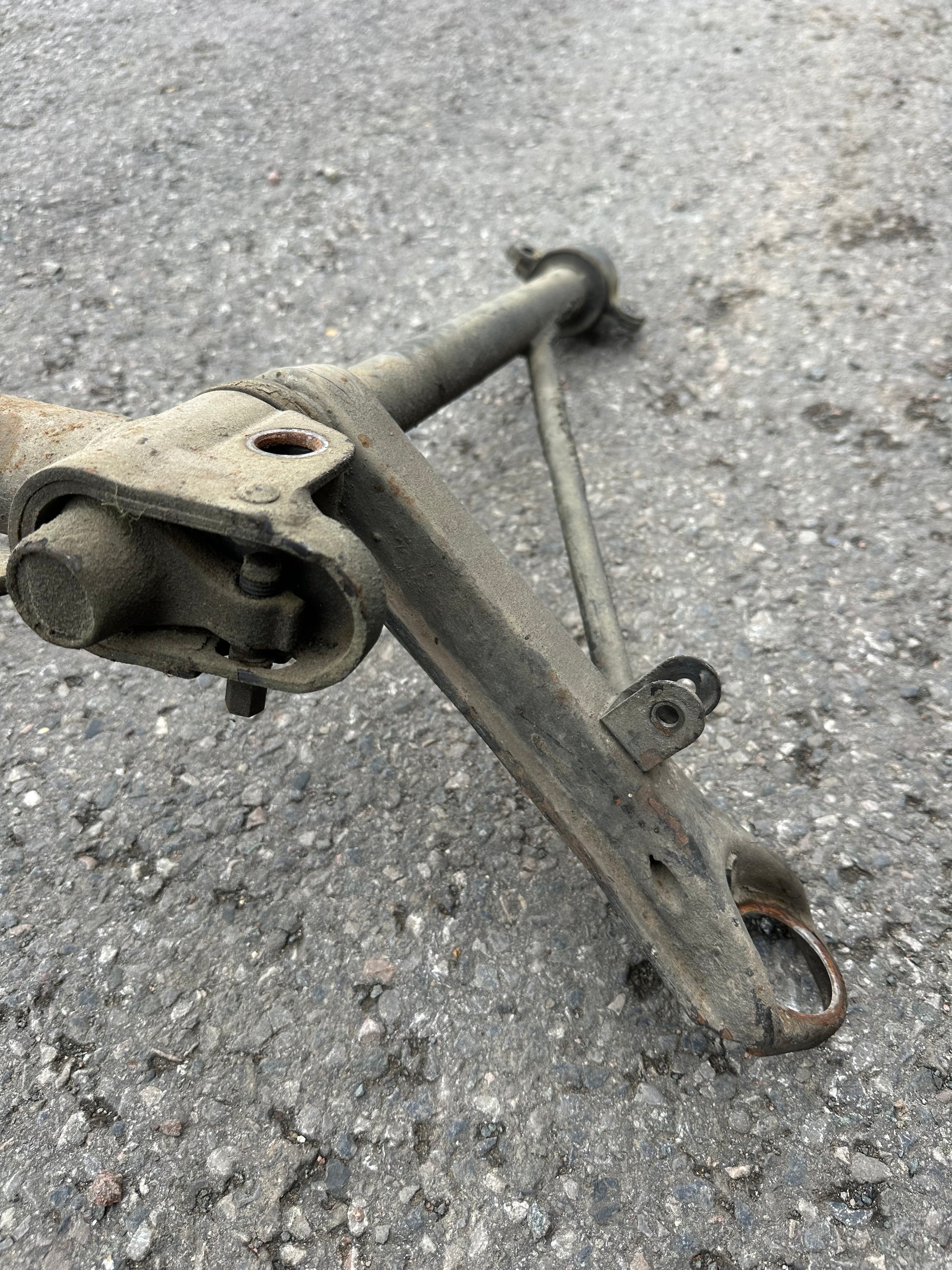 Genuine Porsche complete front axle for 911 (1972-77)