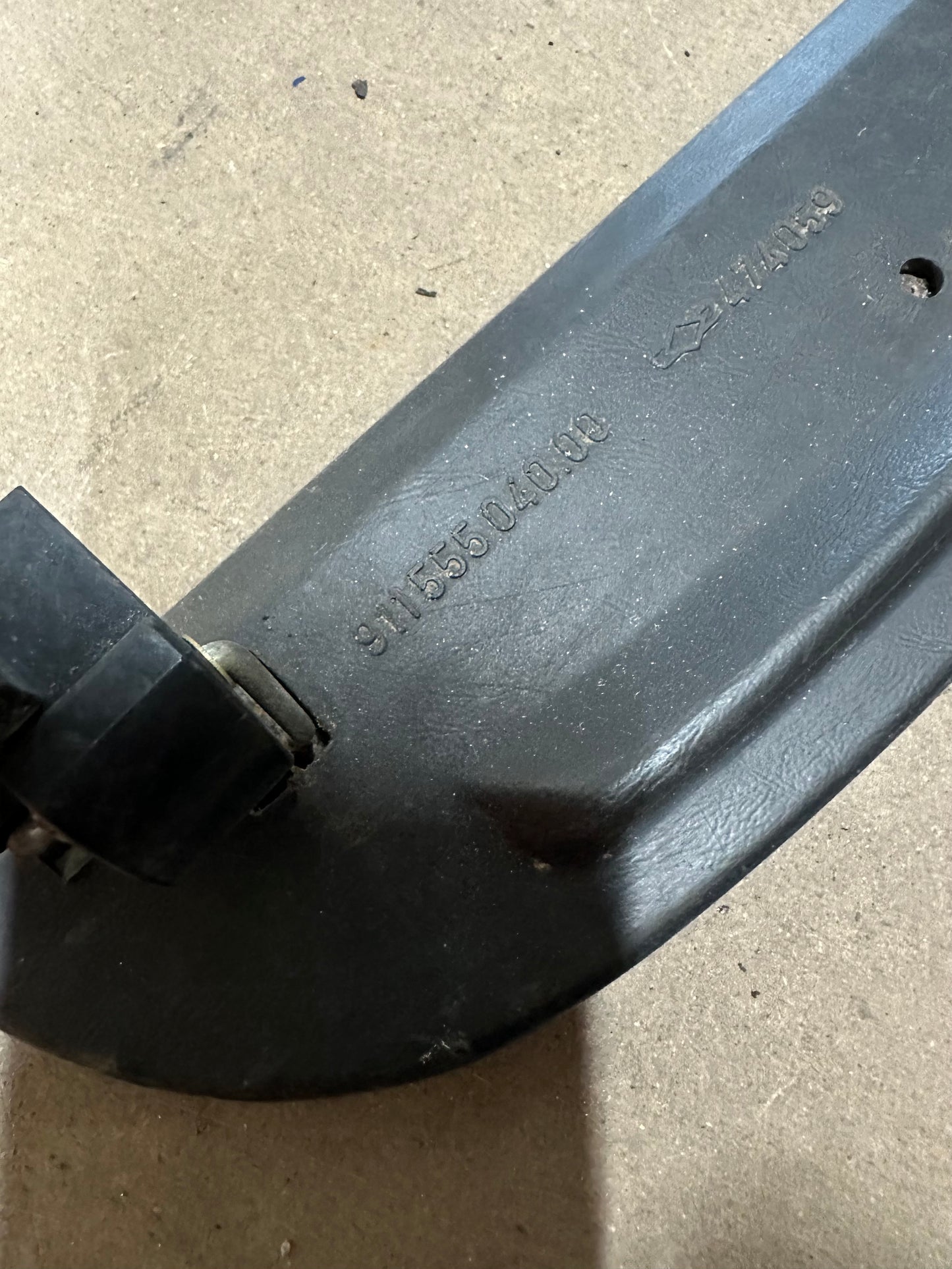 Genuine Porsche door pocket cover for 911 (G-model) 1974-86 (Right) p/n 911.555.040