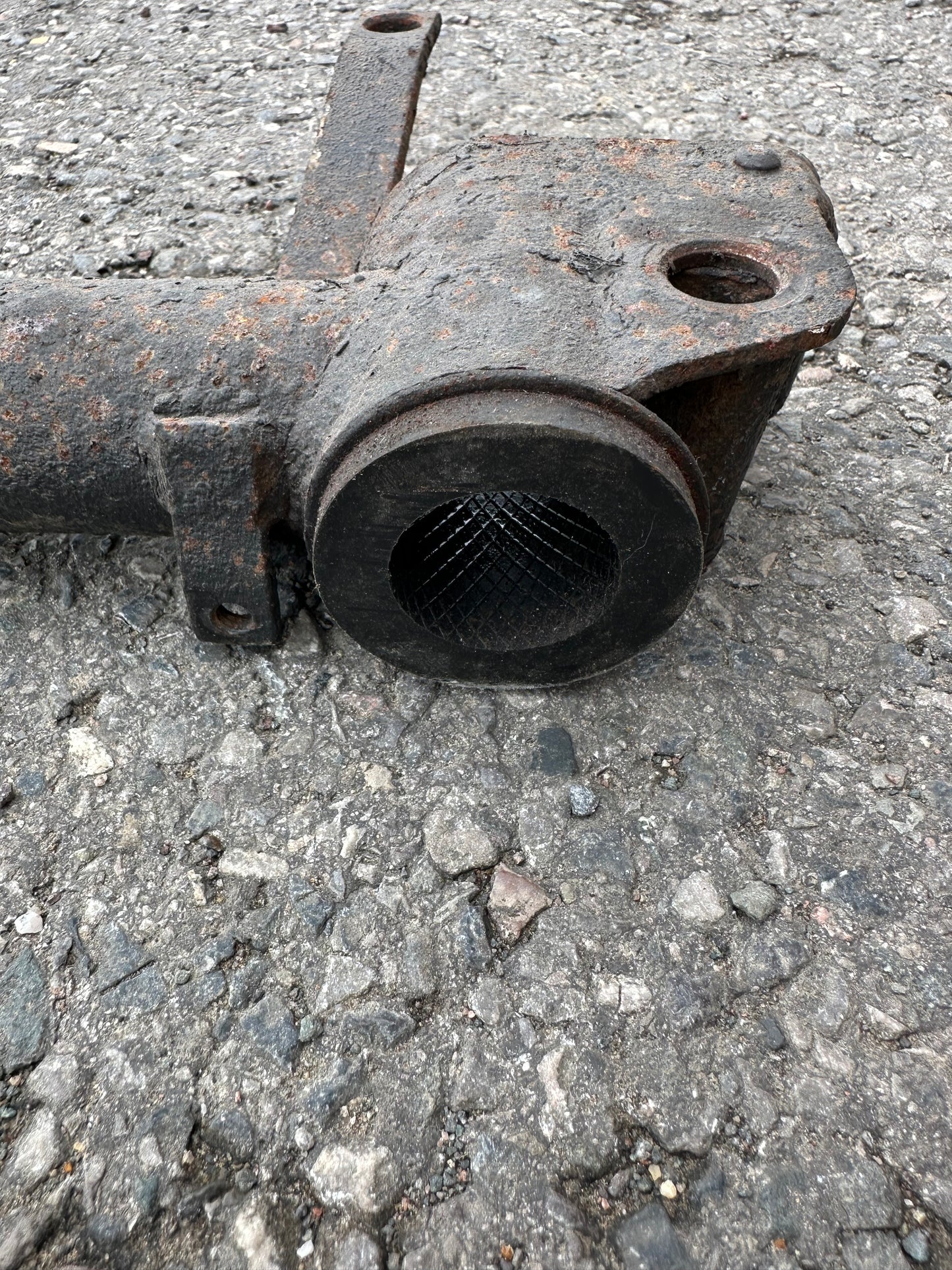 Genuine Porsche front axle support tube for 911 (1972-77)