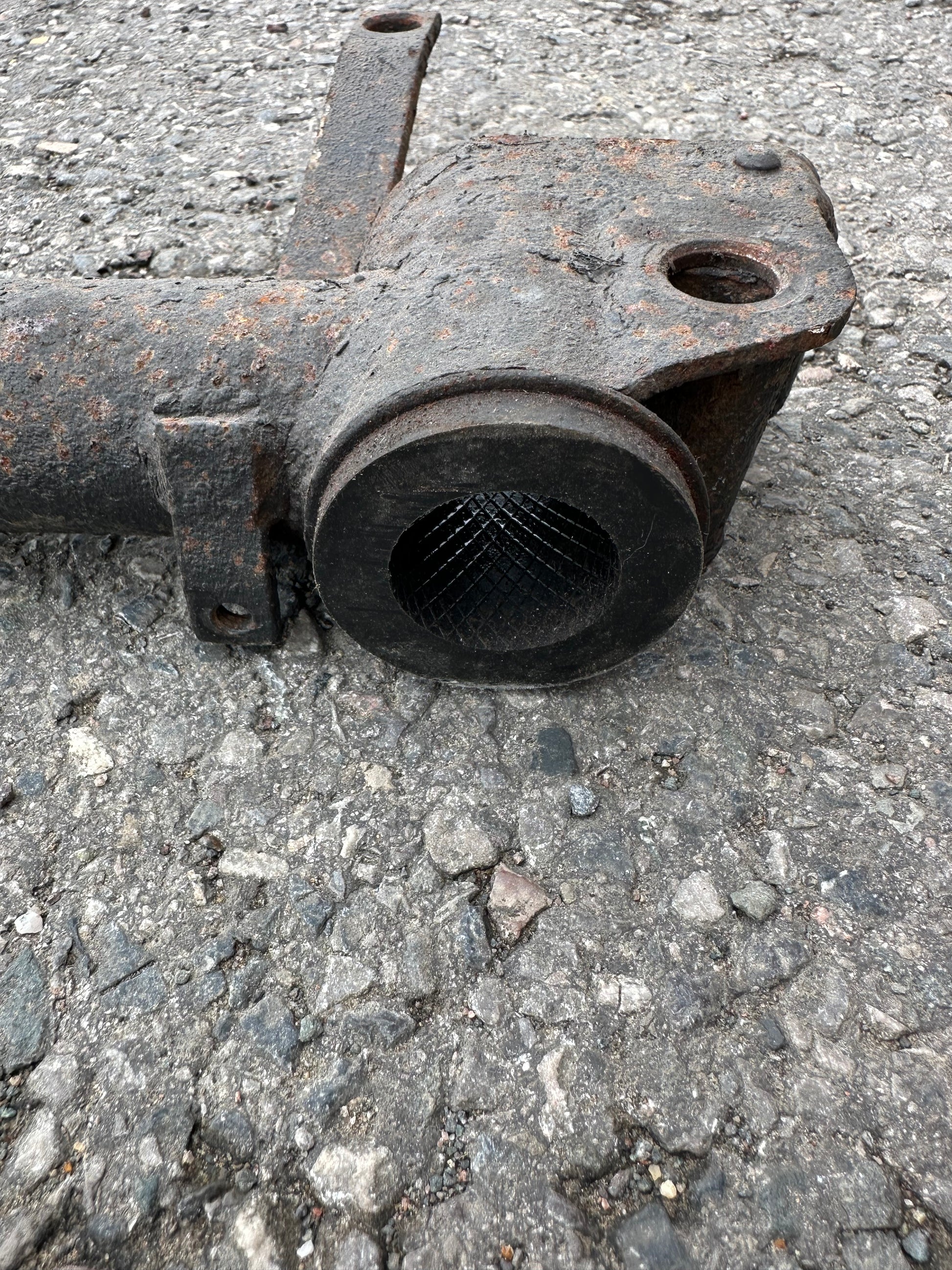 Genuine Porsche front axle support tube for 911 (1972-77)