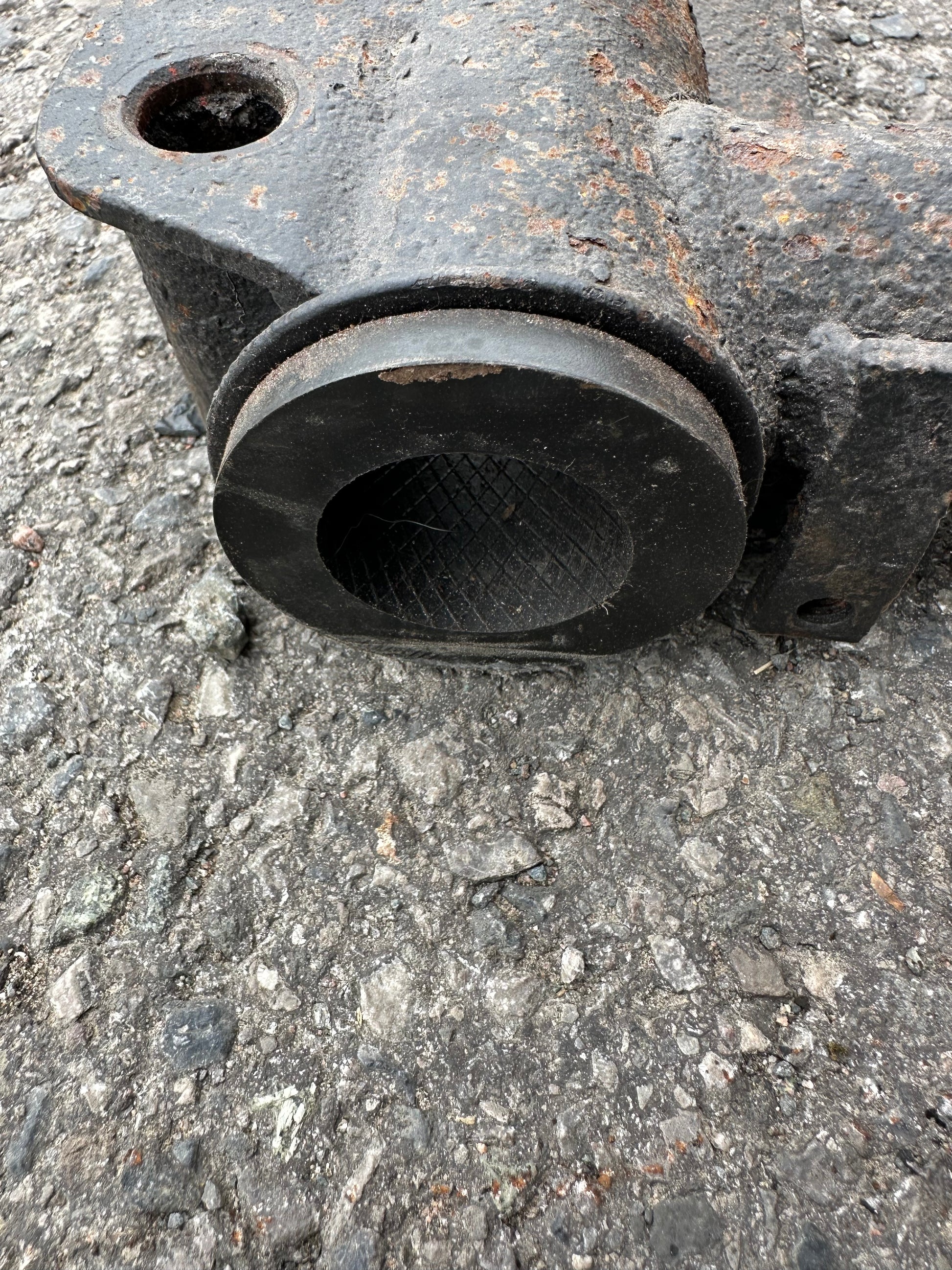 Genuine Porsche front axle support tube for 911 (1972-77)