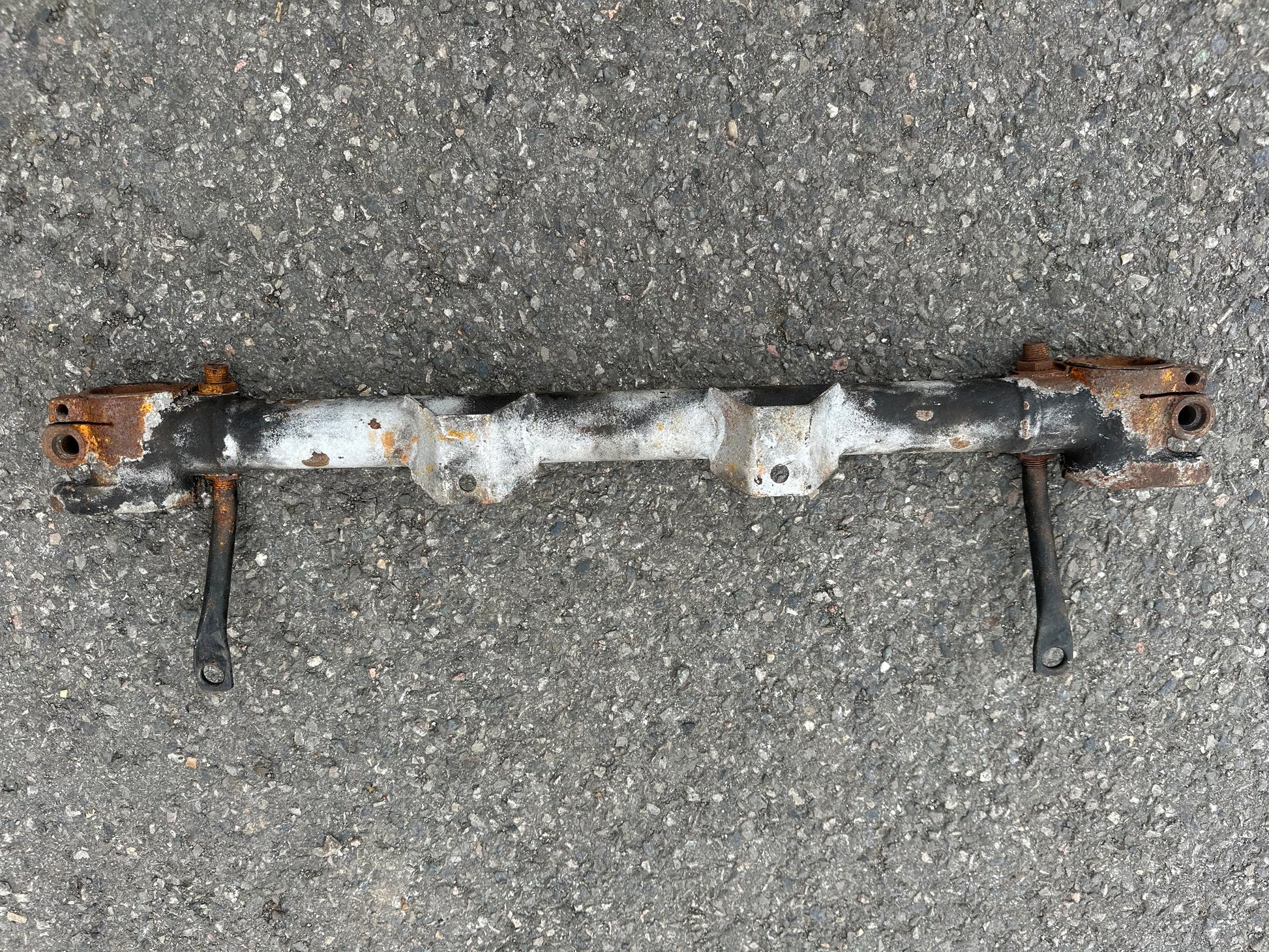 Genuine Porsche front axle support tube for 911 F-model (1965-68)