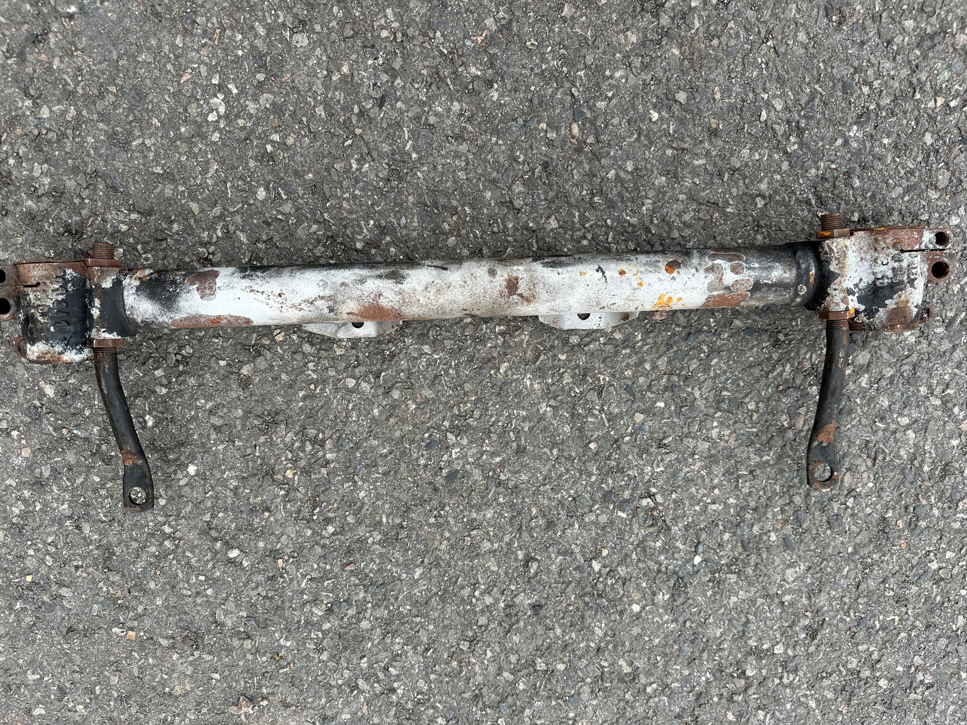 Genuine Porsche front axle support tube for 911 F-model (1965-68)