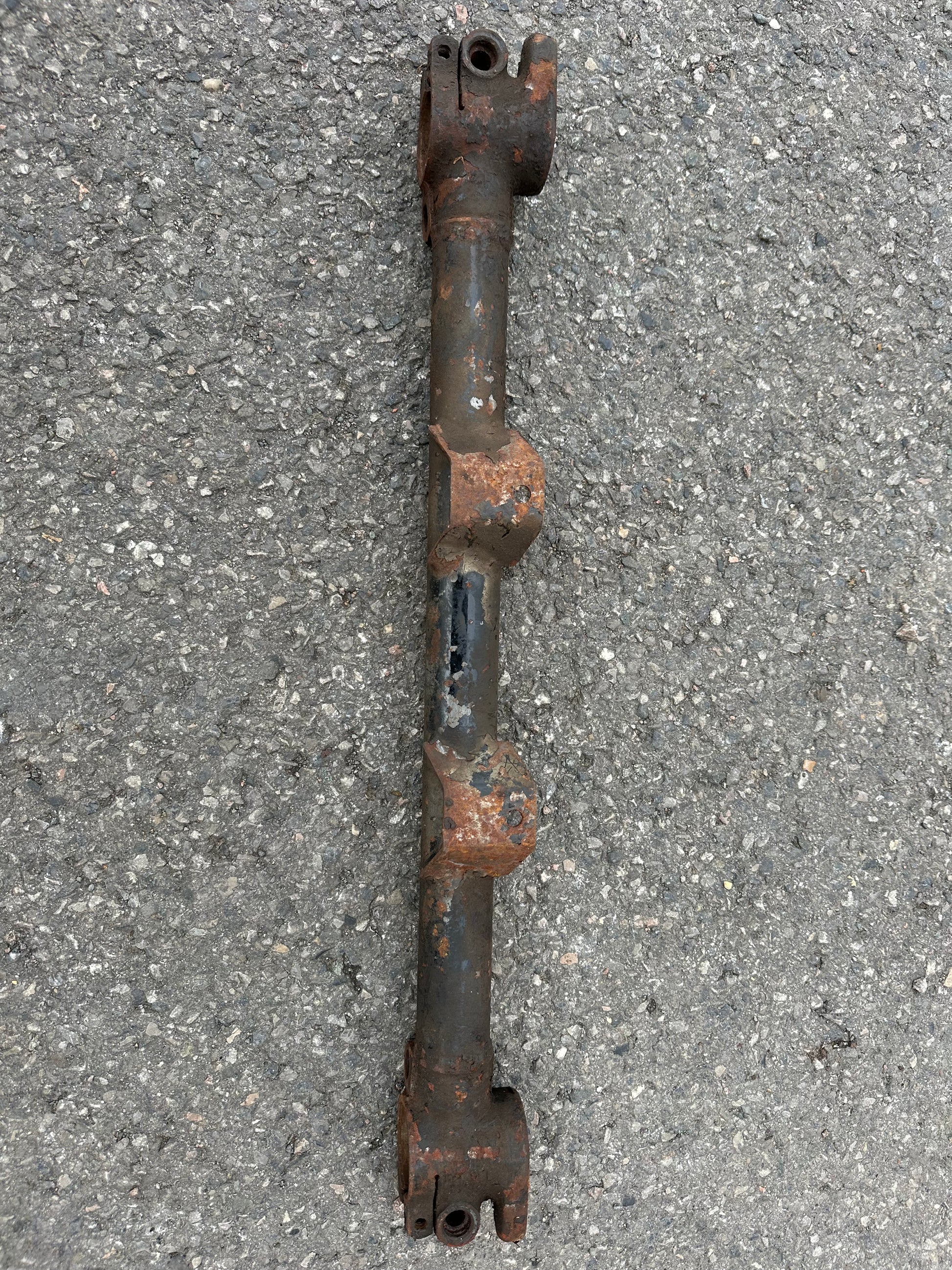 Genuine Porsche front axle support tube for 911 F-model (1965-68)