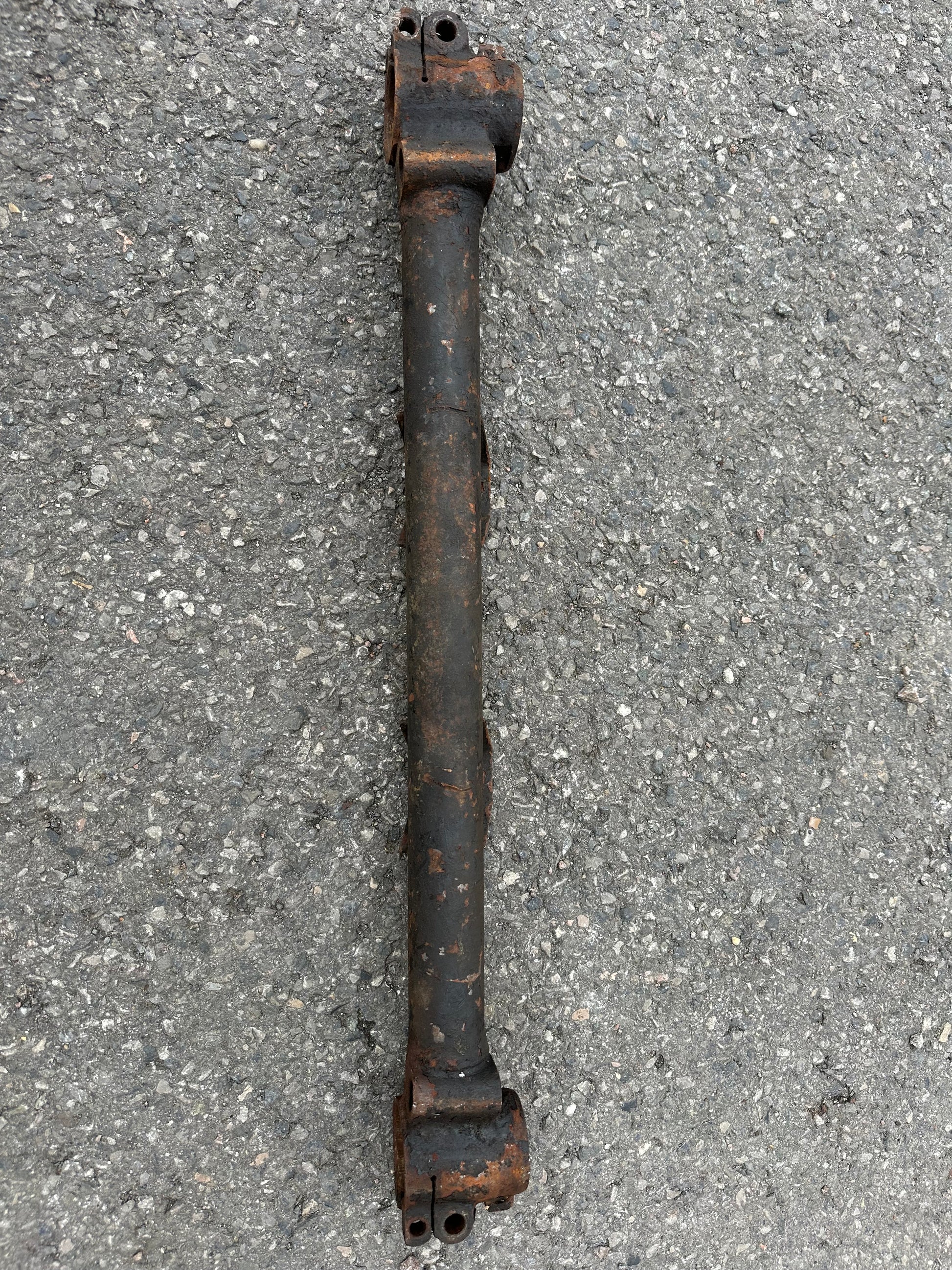 Genuine Porsche front axle support tube for 911 F-model (1965-68)