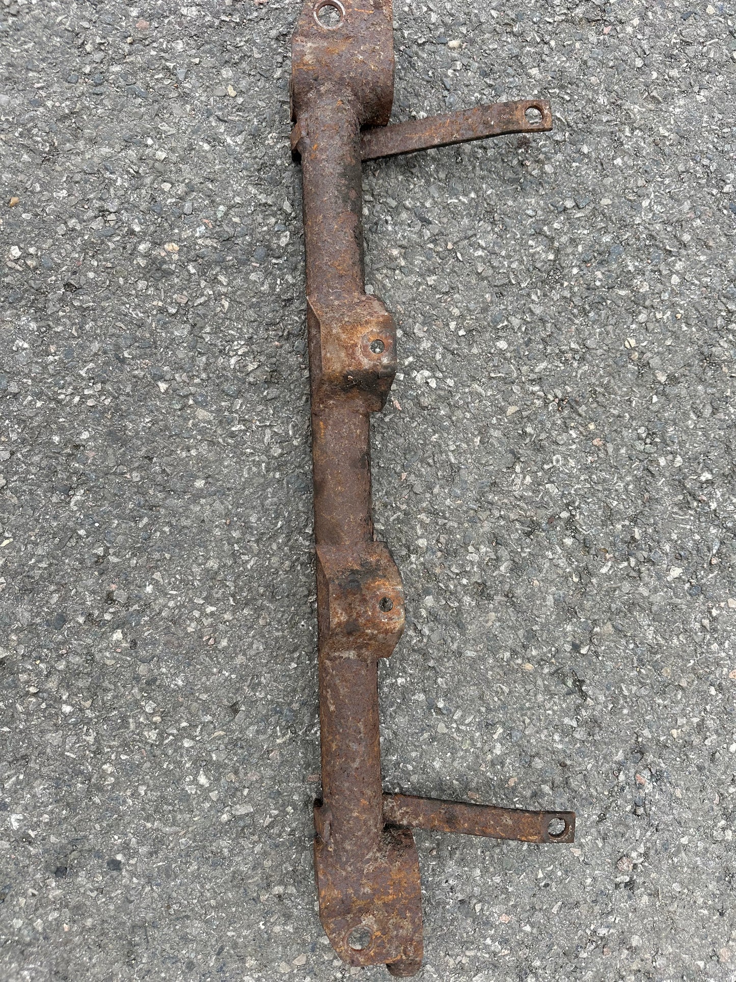 Genuine Porsche front axle support tube for 911 F-model (1965-68)