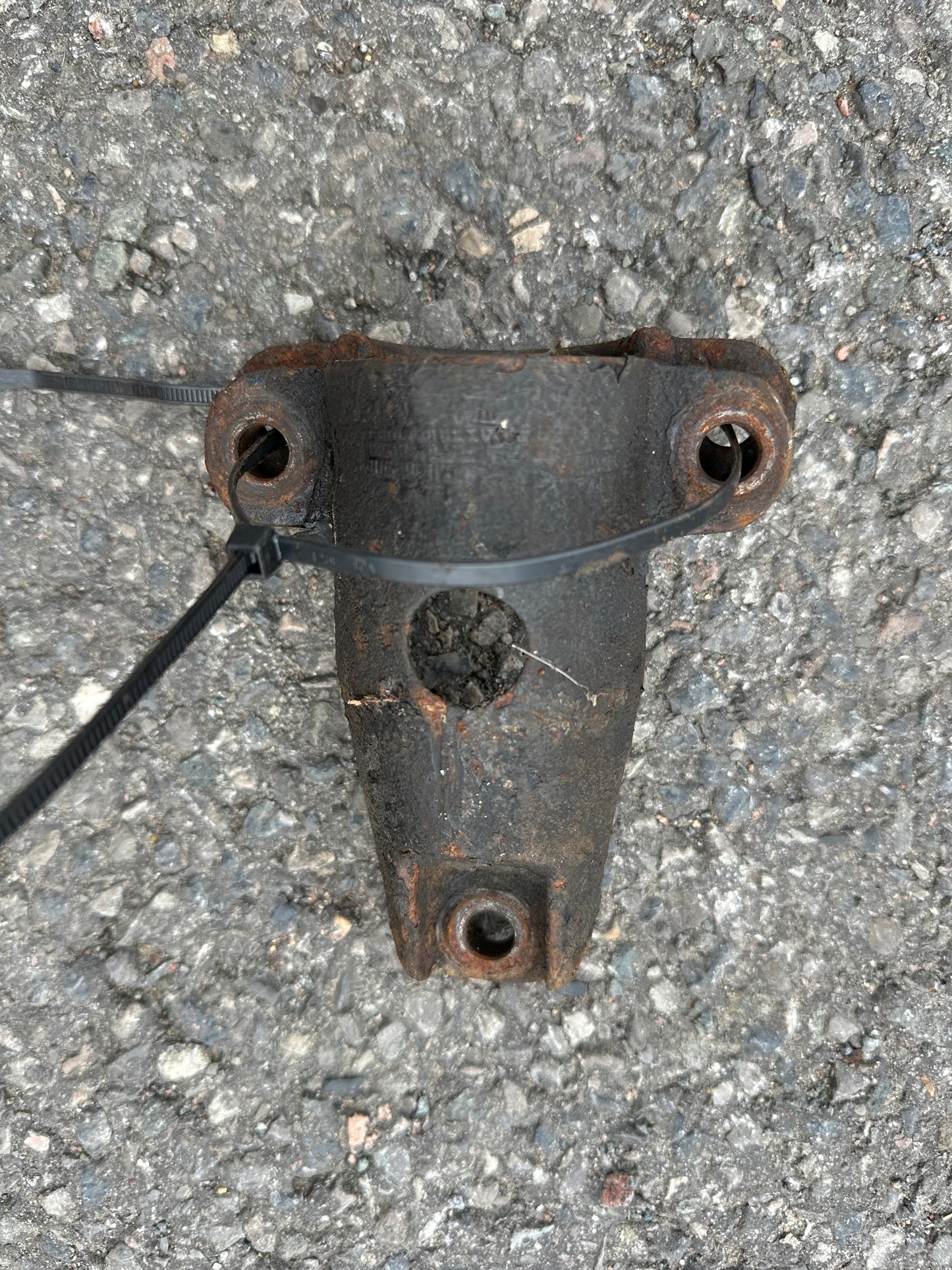 Genuine Porsche front axle support tube & wishbone for 911 (1965-68)