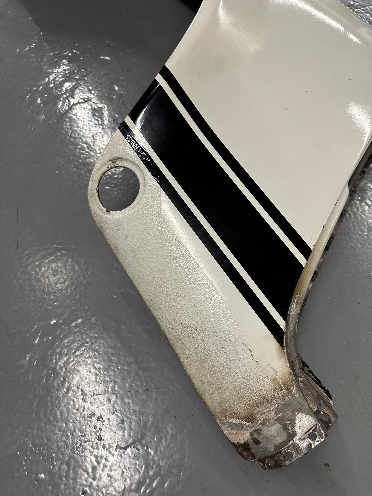 Genuine Porsche rear quarter panels (L&R) for 911/912 F-model (1965-69) - lower part