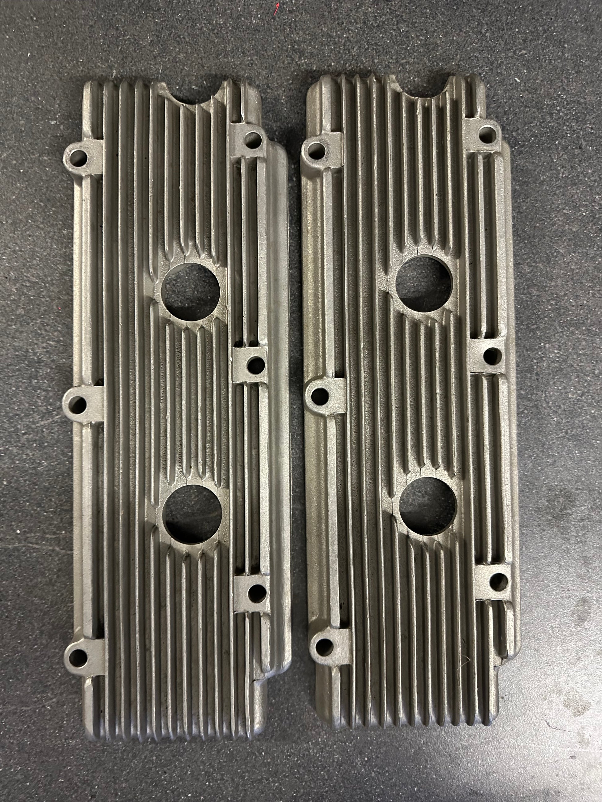 Genuine Porsche upper & lower twin-plug valve covers for 911 F-model (1965-66)