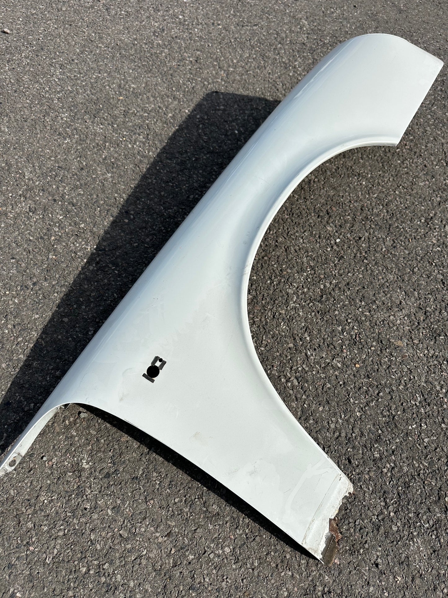 Genuine Porsche wing for 911 (964) RH, white, p/n 964.503.032.02