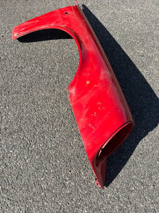 Genuine Porsche wing for 911 (964) RH, red, p/n 964.503.032.02