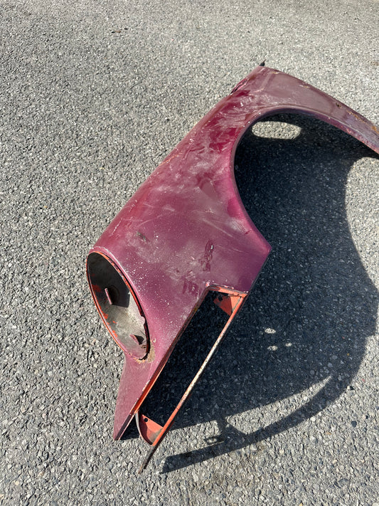 Genuine Porsche wing for 911 (F-model), burgundy, LH