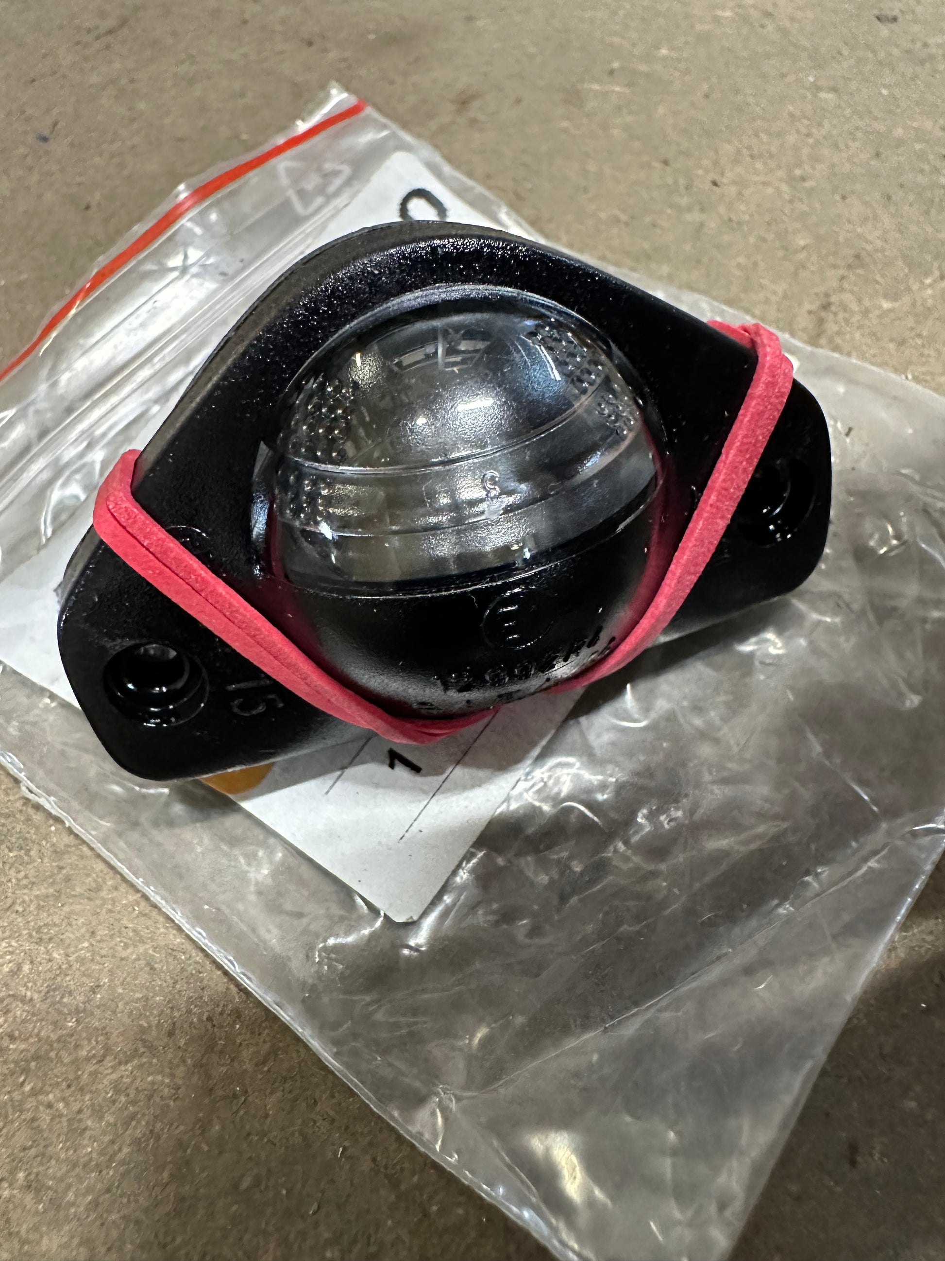 License plate lamp for Porsche 911 (G Model), Turbo, 964, 965 & 914