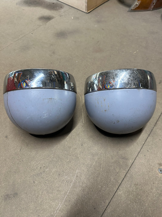 NOS Cibié hood light housings