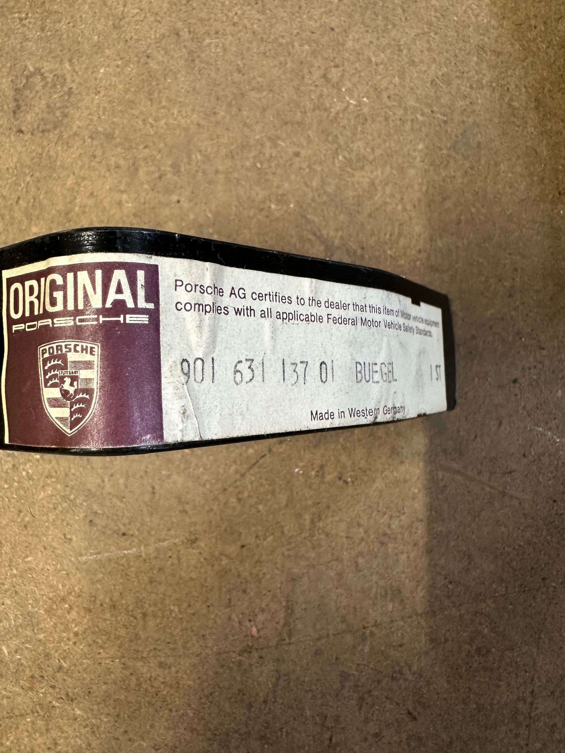 Pair of NOS genuine Porsche through-grille additional headlamps / fog lights - option M 433 for Carrera 2.7 RS