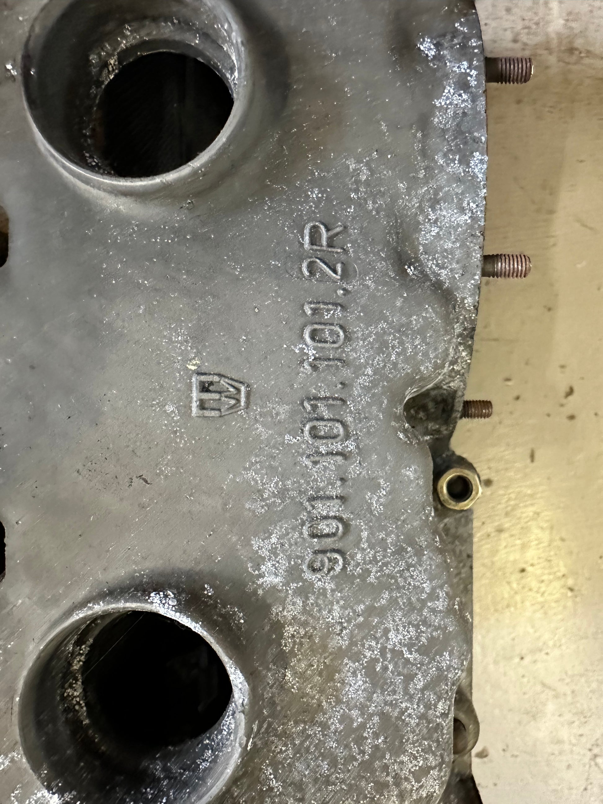 Pair of Porsche type 901/09 2R crankcases for 1969 2.0l 911E