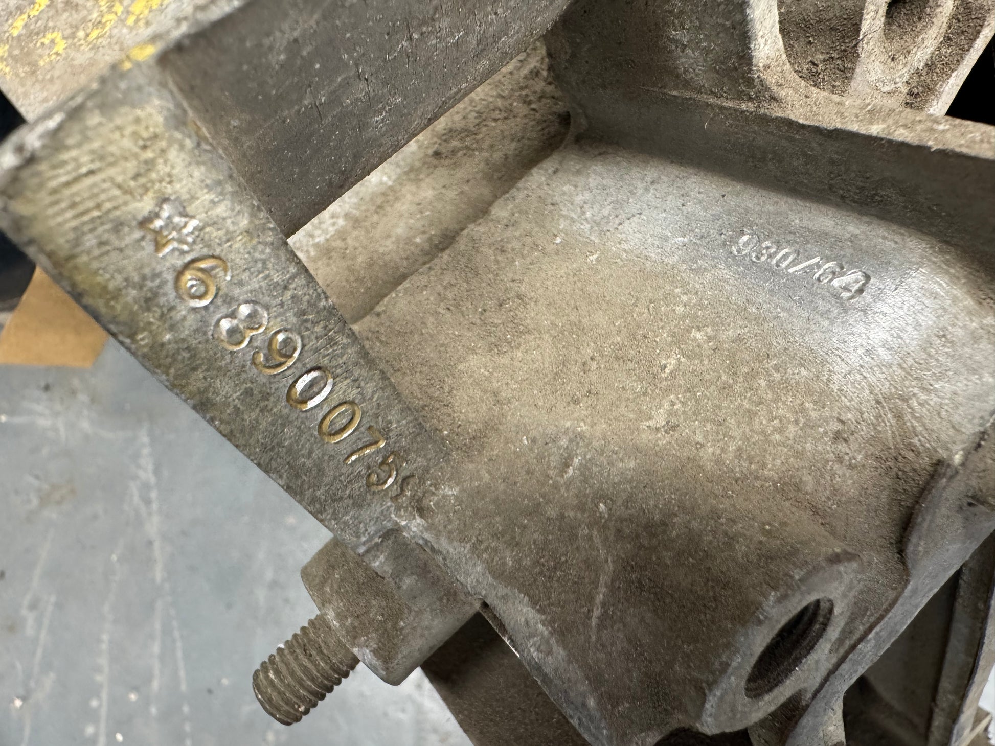 Pair of Porsche type 930/64 crankcases for 1979 MY 3.3 turbo