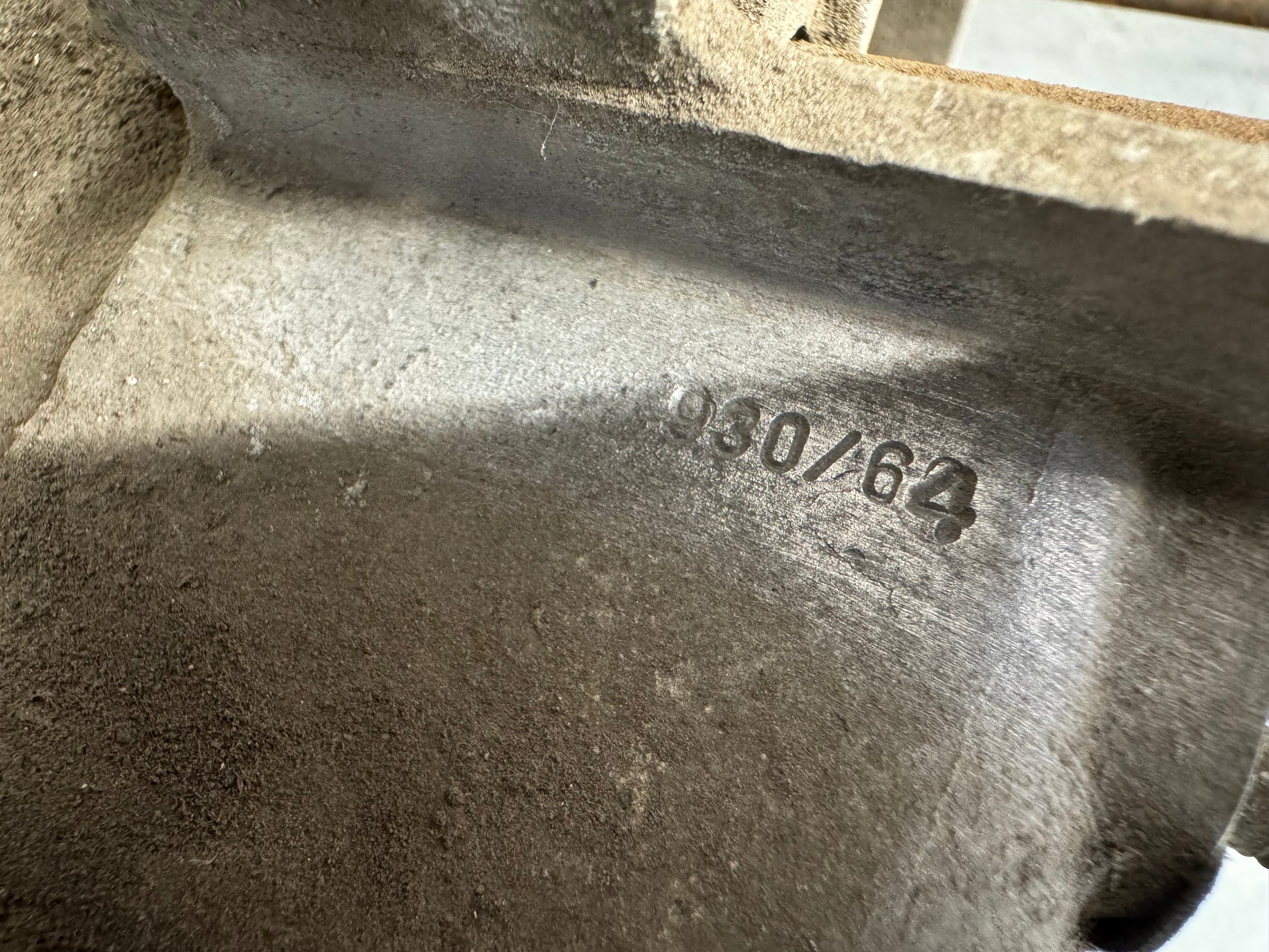 Pair of Porsche type 930/64 crankcases for 1979 MY 3.3 turbo