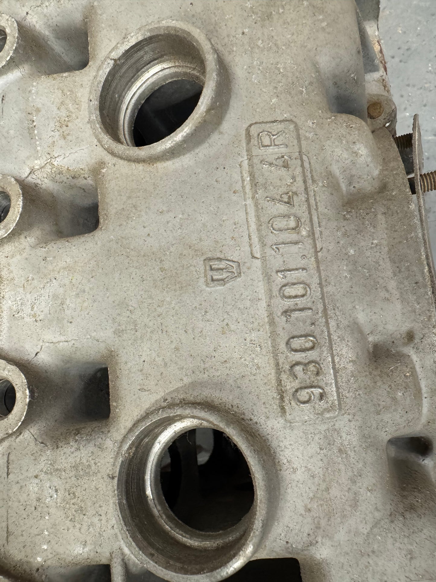 Pair of Porsche type 930/64 crankcases for 1979 MY 3.3 turbo