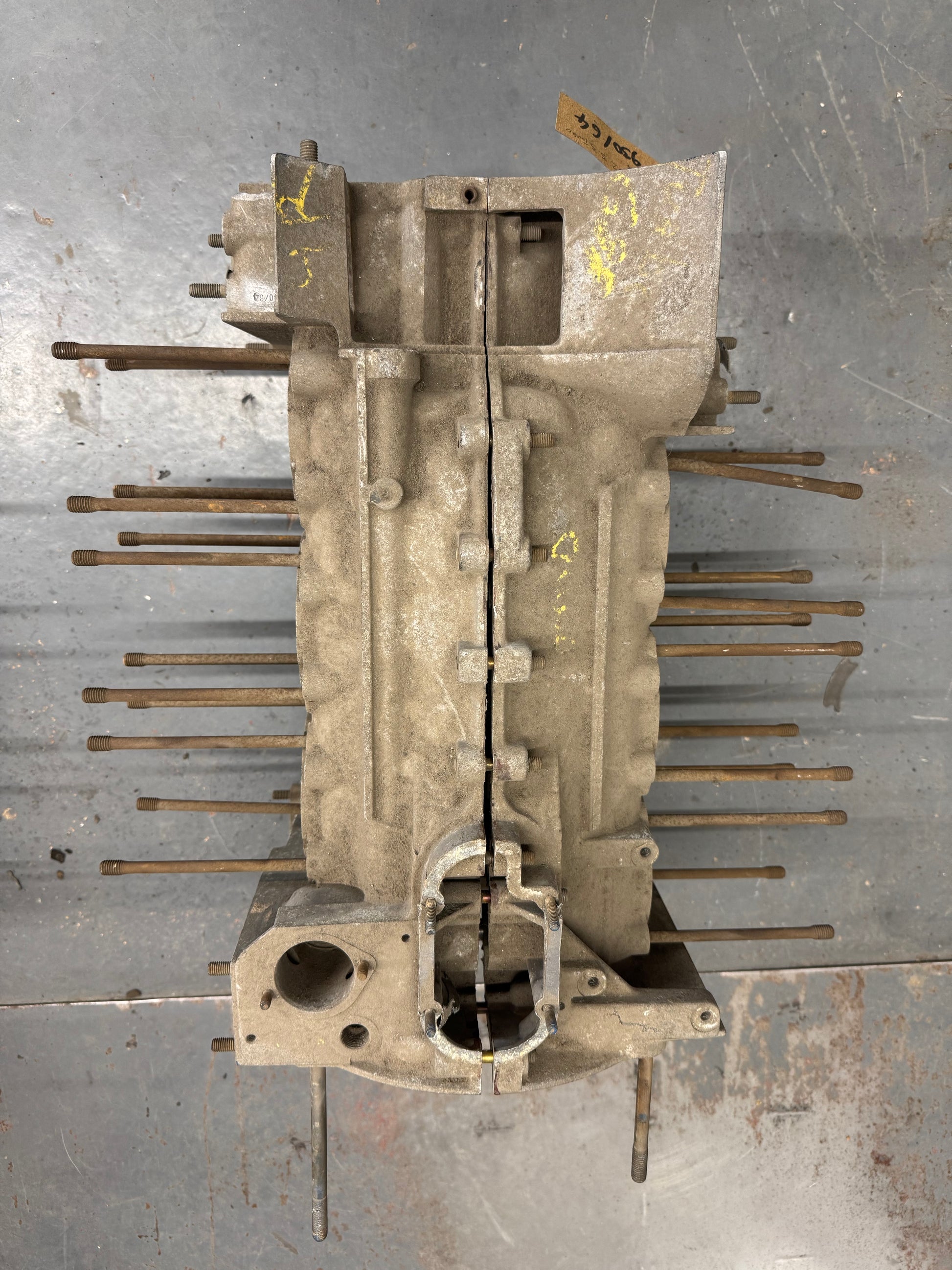 Pair of Porsche type 930/64 crankcases for 1979 MY 3.3 turbo