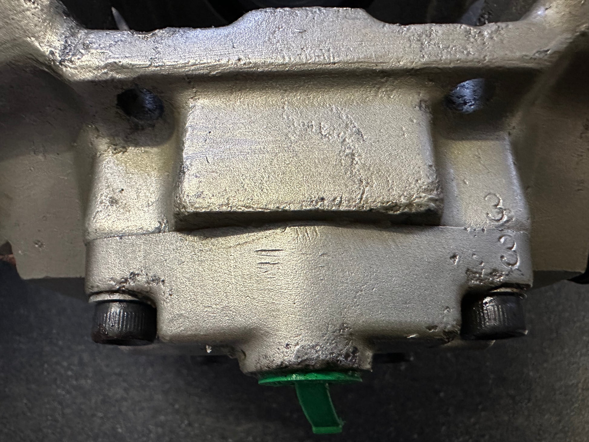 Pair of genuine Porsche Ate early S aluminium front callipers for 911 F- & G-model (1972-77)