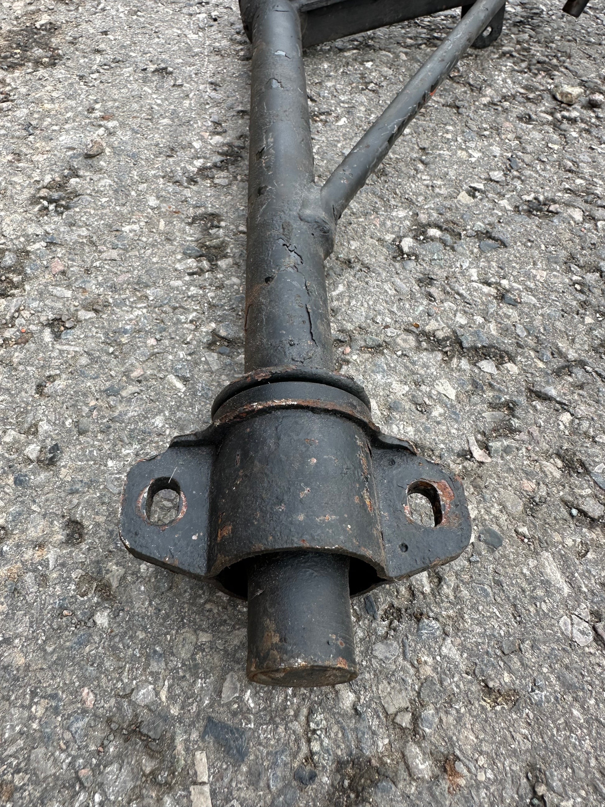 Pair of genuine Porsche front A-arms with ball joints for 911 (1972-89)
