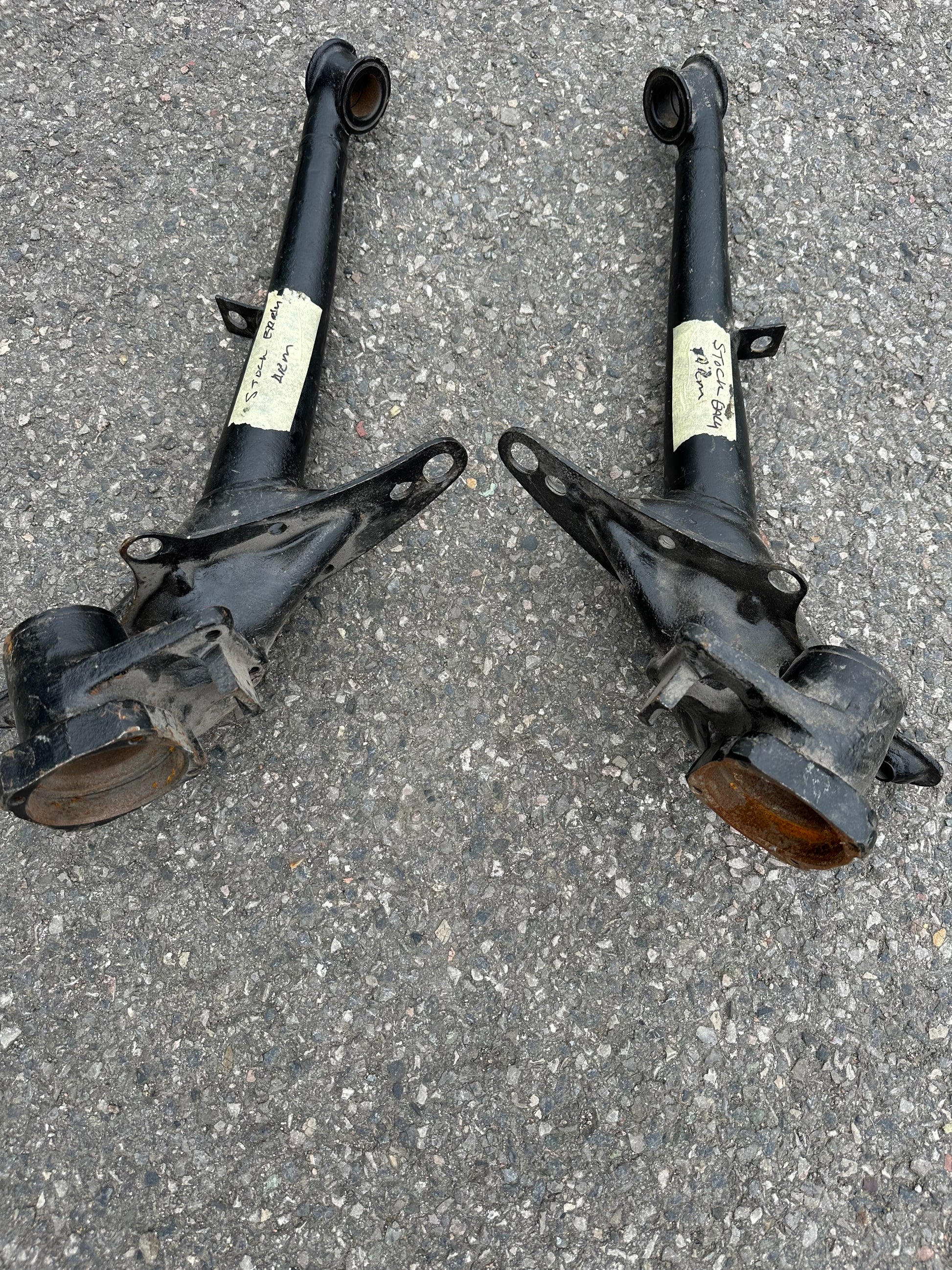 Pair of genuine Porsche trailing arms for 1965-68 911/912