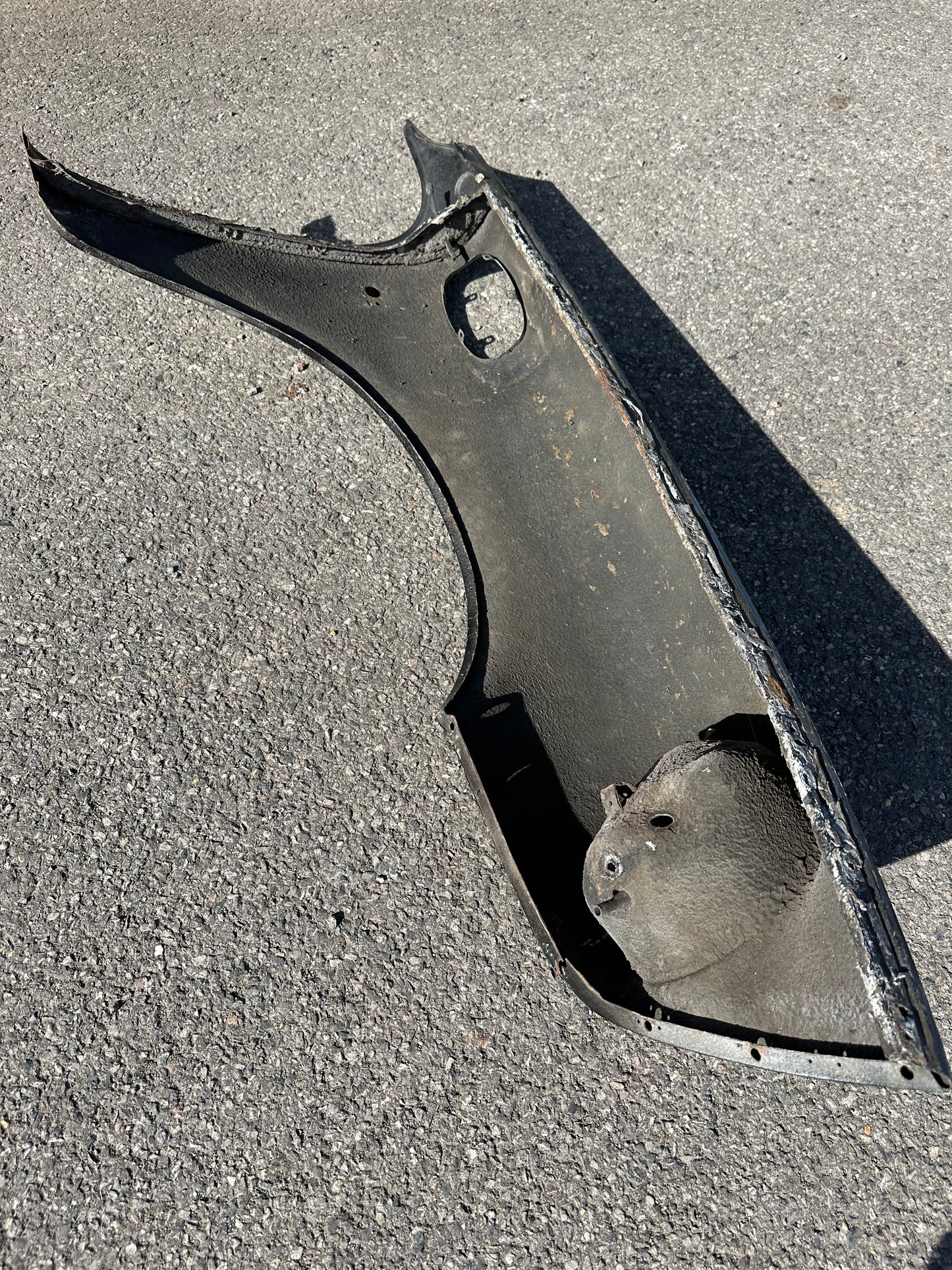 Pair of genuine Porsche wings for 911 (964) LH, p/n 964.503.031.02
