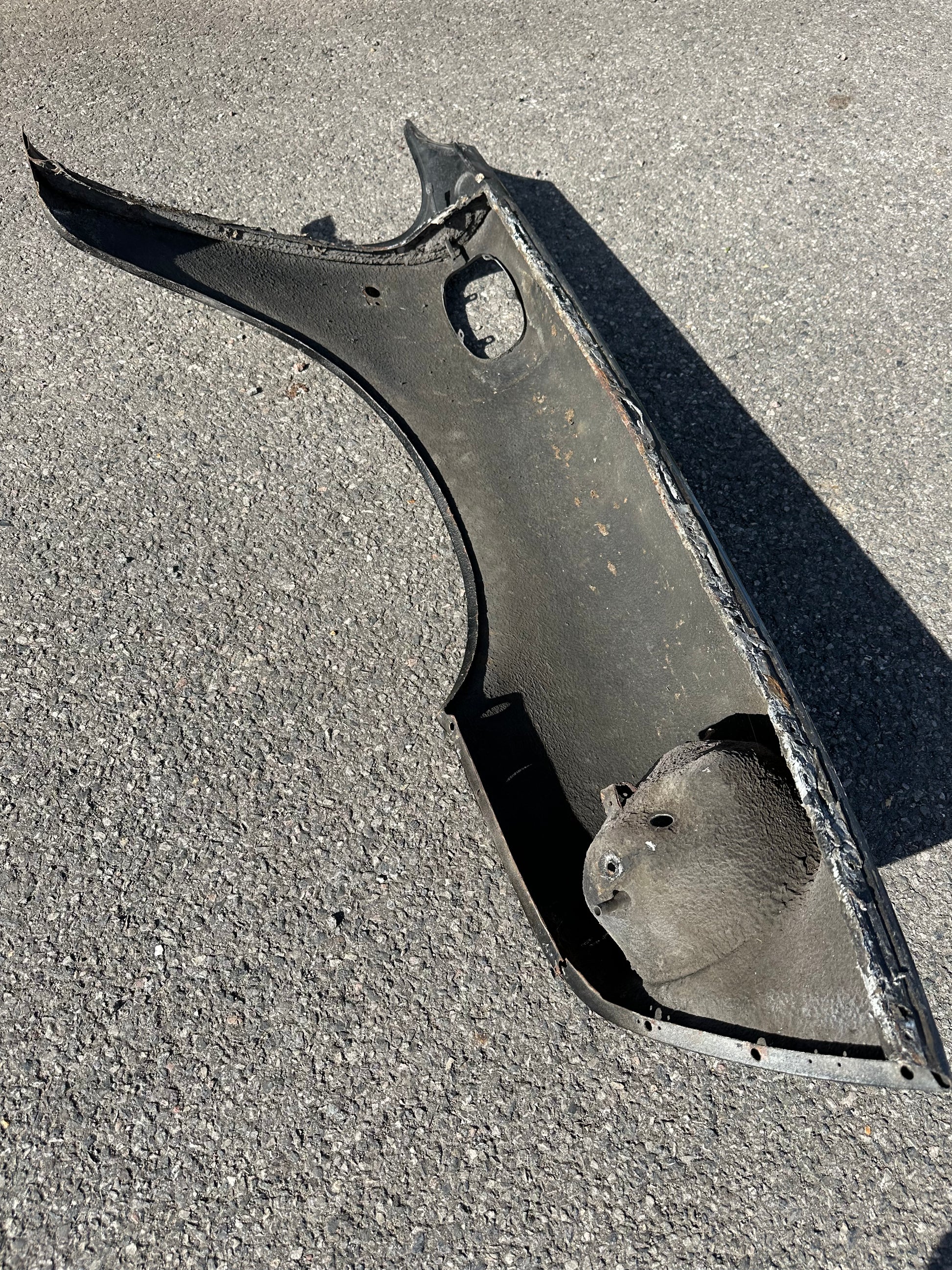 Pair of genuine Porsche wings for 911 (964) LH, p/n 964.503.031.02