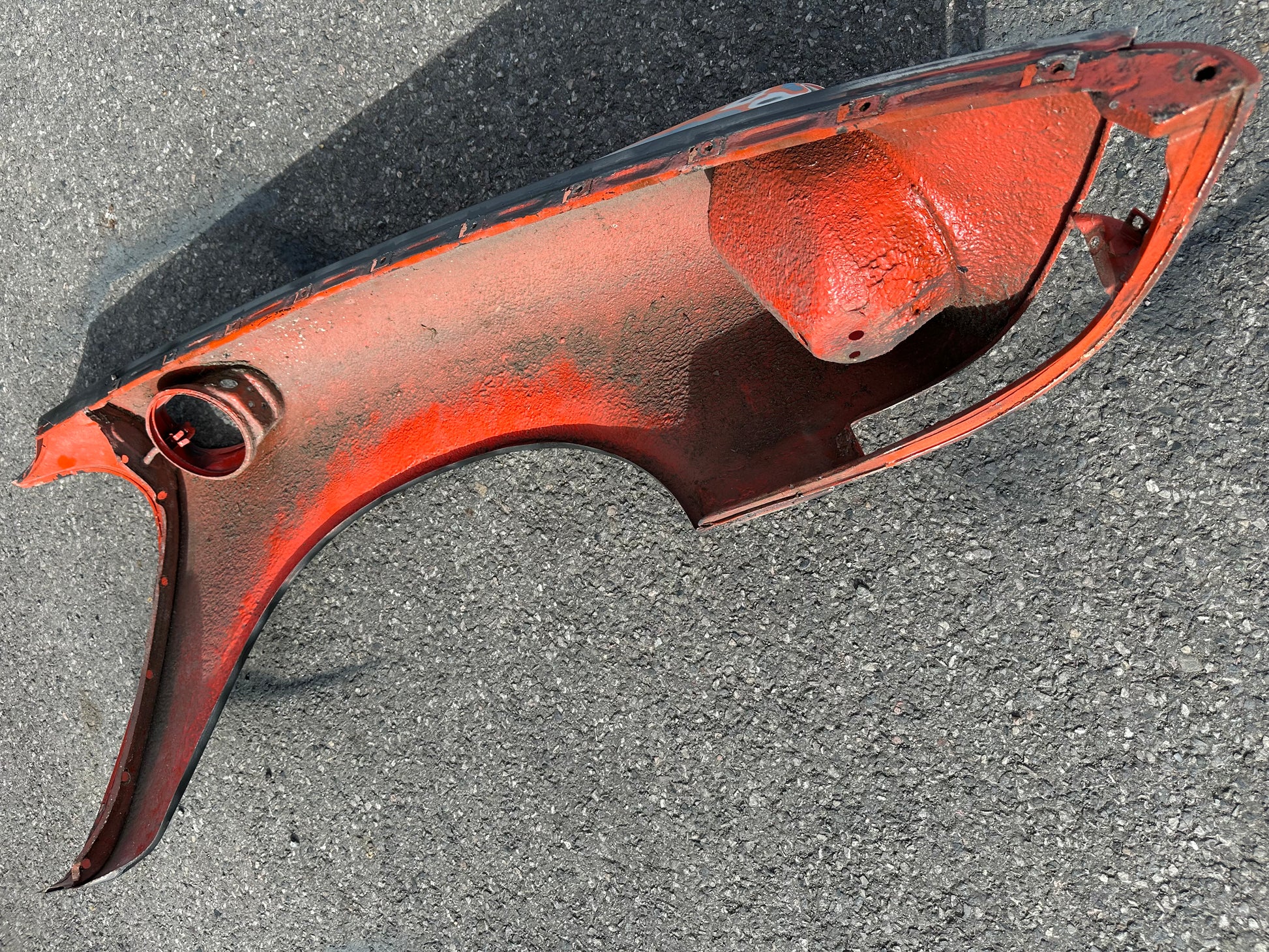 Pair of genuine Porsche wings for 911 (F-model), repaired, LH, p/n 901.503.031.23