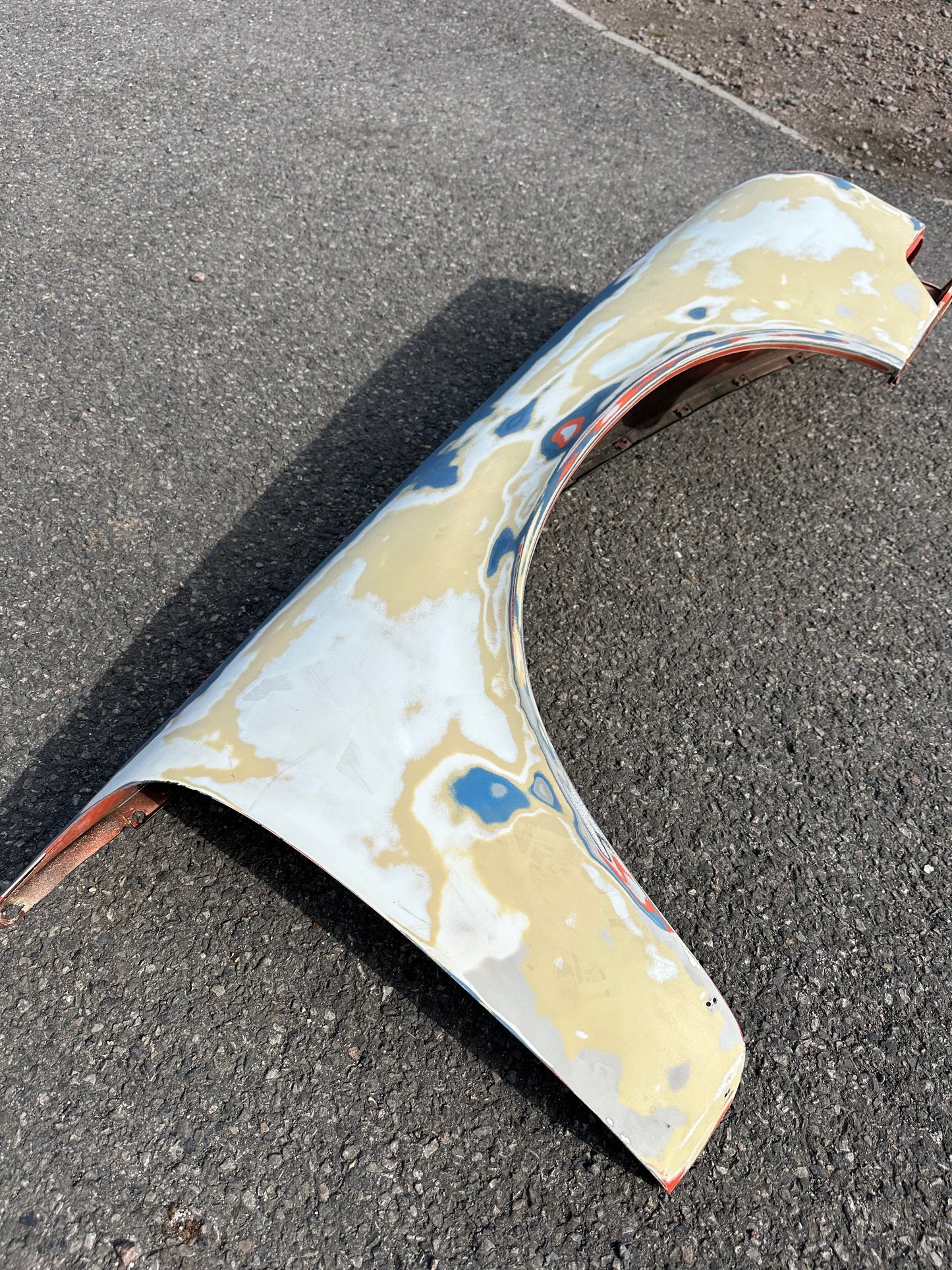 Pair of genuine Porsche wings for 911 (F-model), repaired, RH, p/n 901.503.032.23