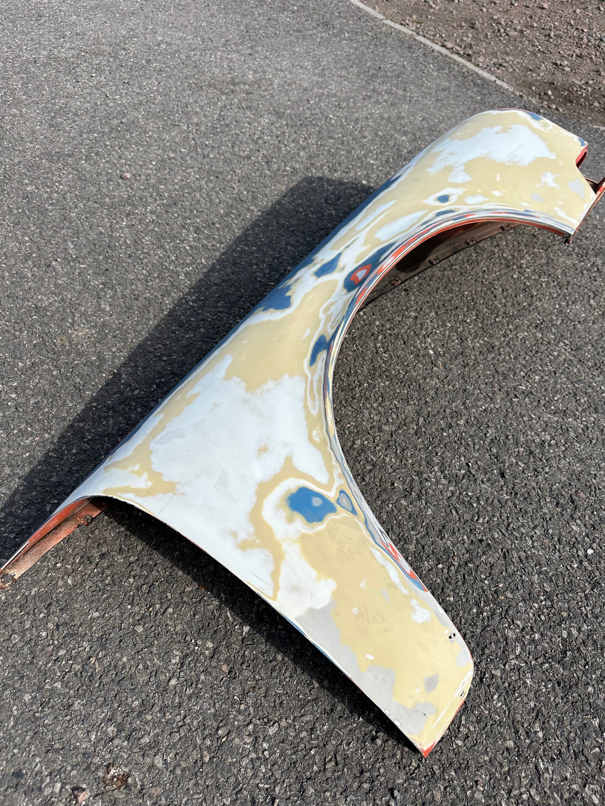 Pair of genuine Porsche wings for 911 (F-model), repaired, RH, p/n 901.503.032.23
