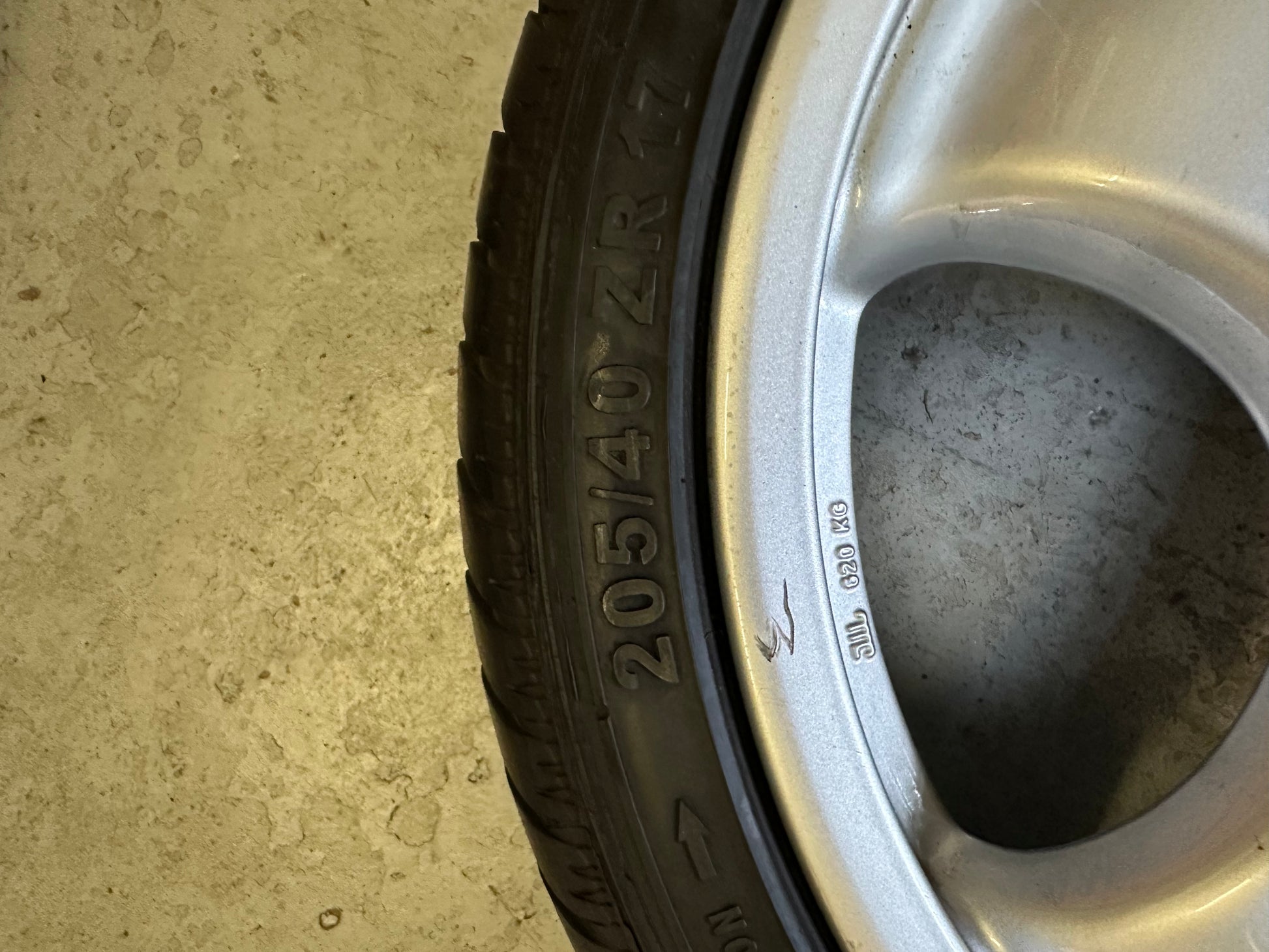 Pair of replica ‘Cup 1’ 7.5J x 17” forged alloy wheels for Porsche 911 (964)
