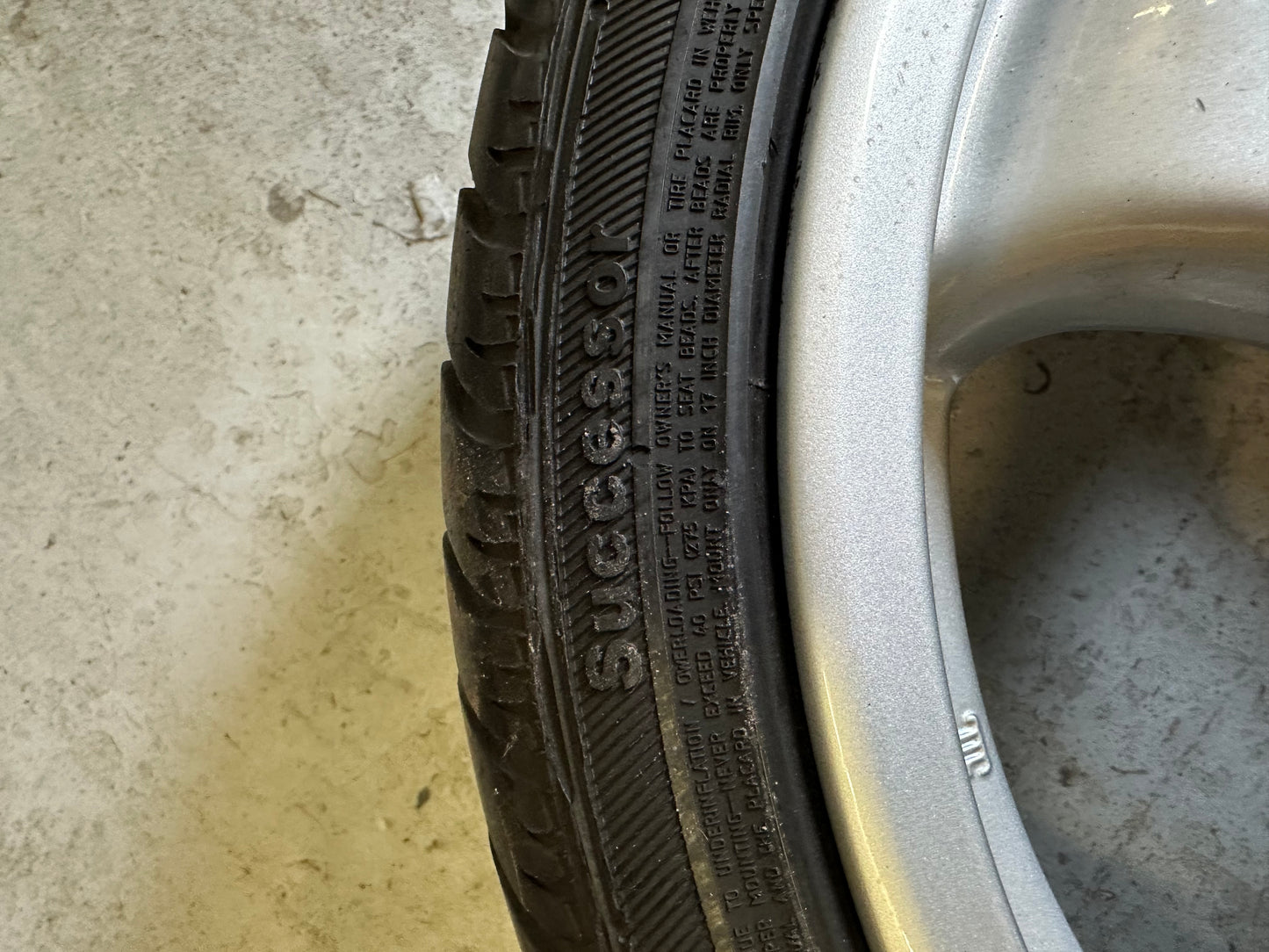 Pair of replica ‘Cup 1’ 7.5J x 17” forged alloy wheels for Porsche 911 (964)
