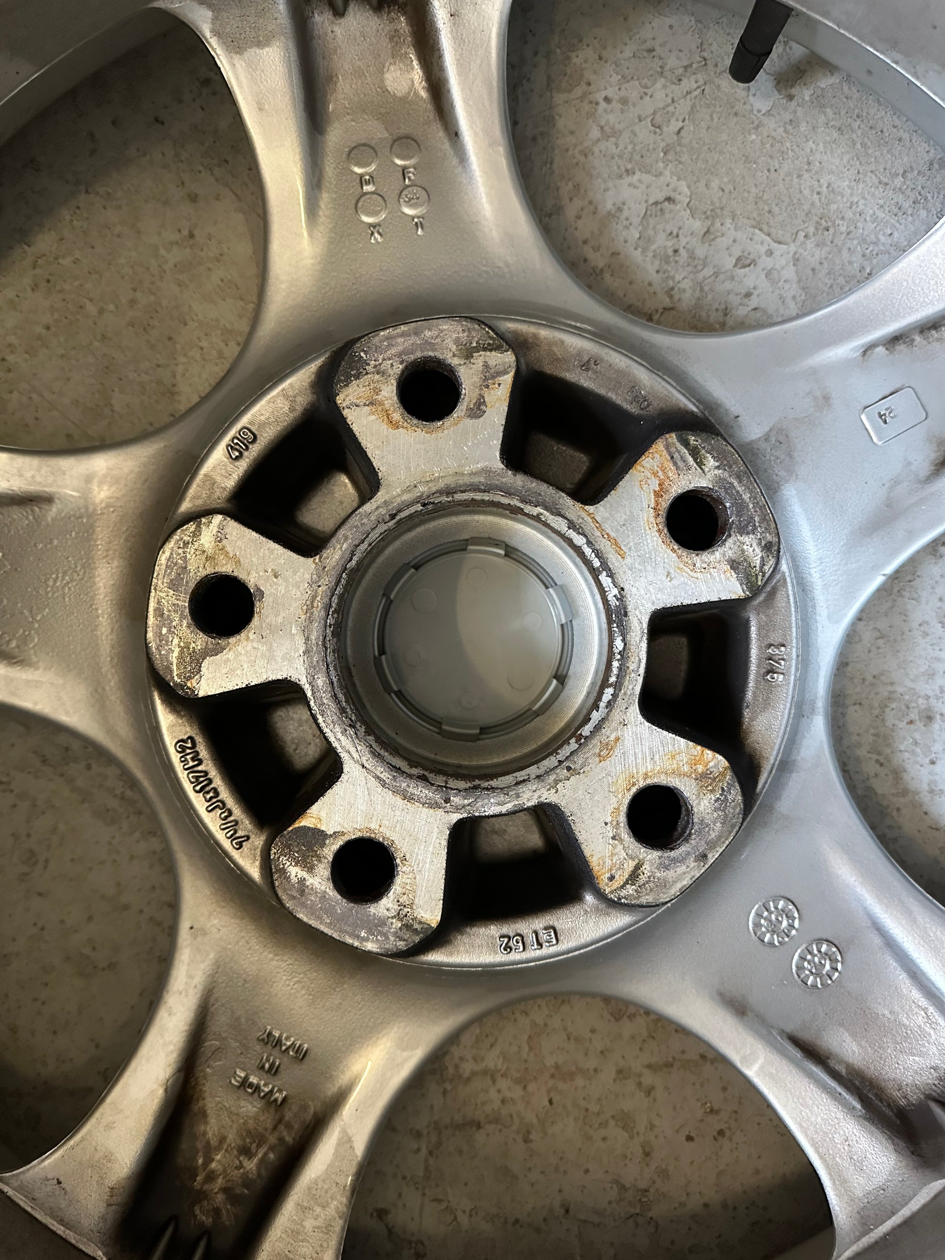Pair of replica ‘Cup 1’ 7.5J x 17” forged alloy wheels for Porsche 911 (964)